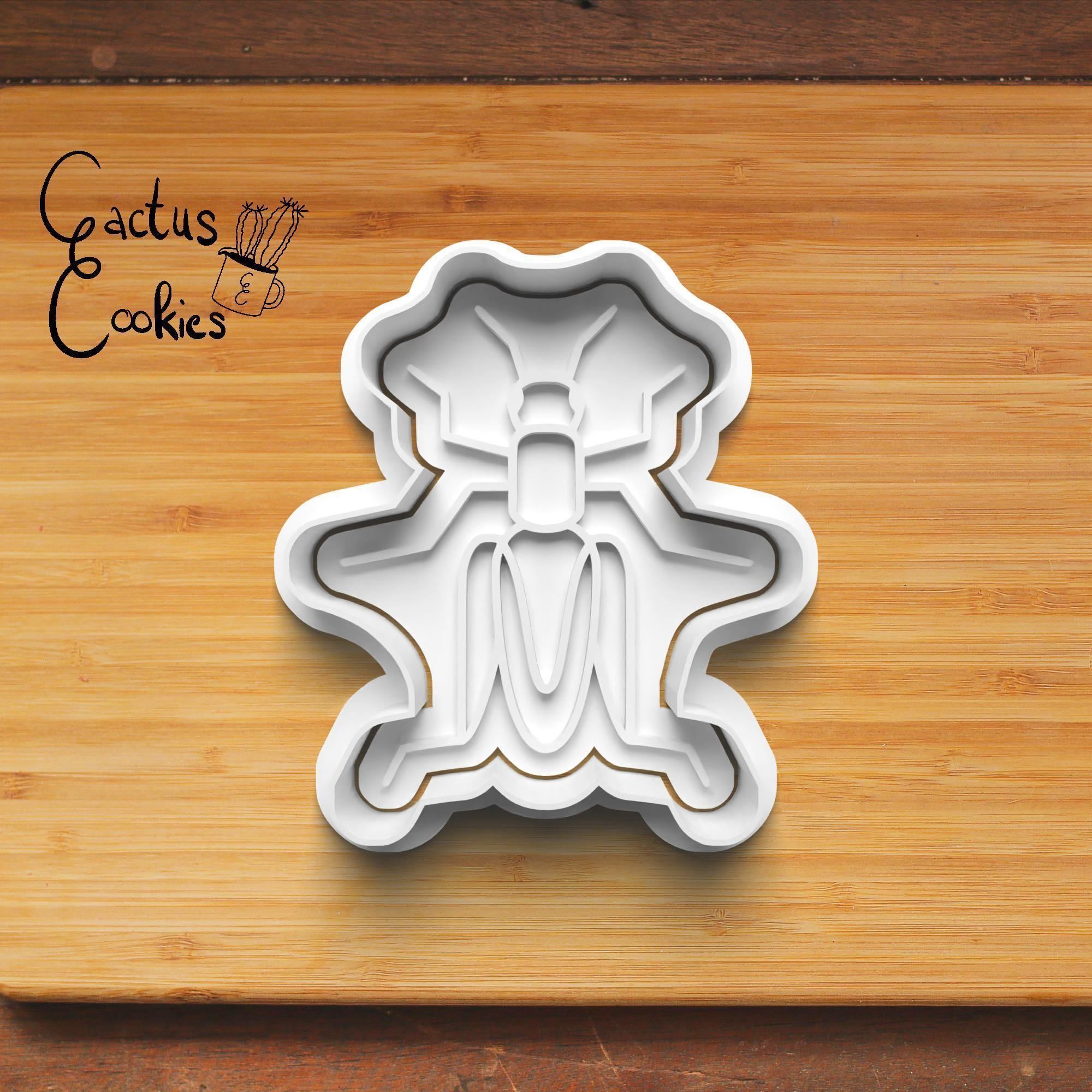 Insects Cookie Cutter Stl File for 3d Printer 0393 3D print model_5