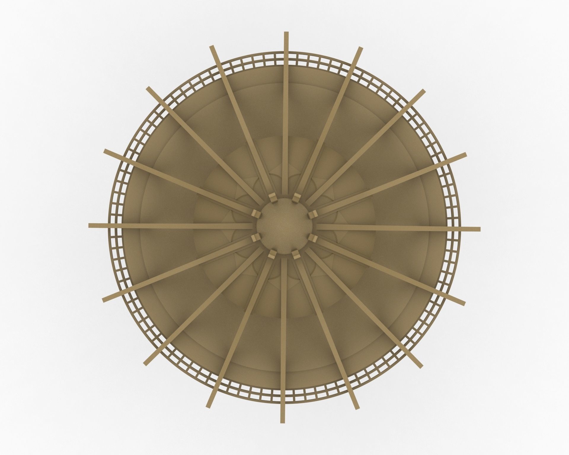 Al-Kharj Water Tower 3D Printable STL file 3D print model_2