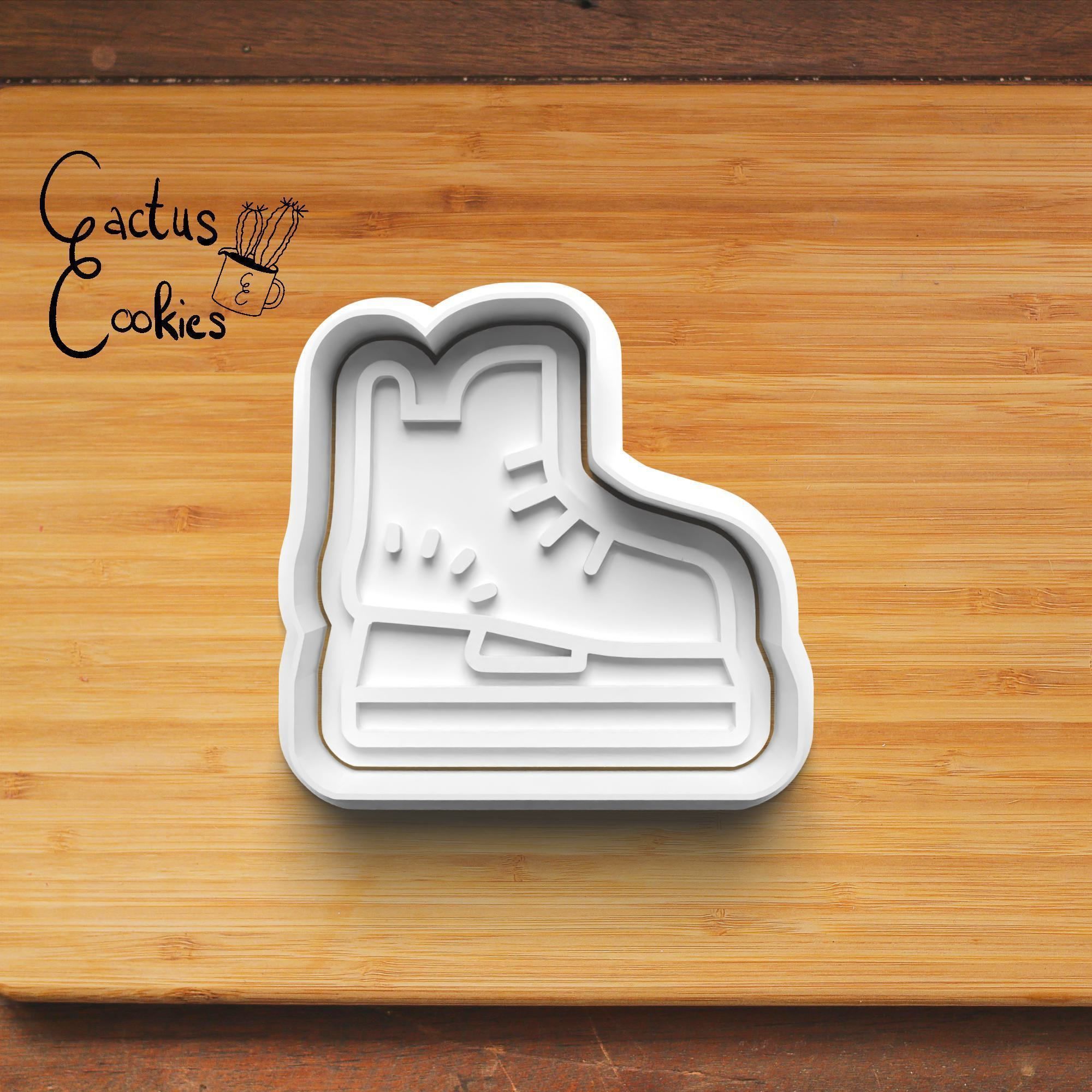 Ice Hockey Cookie Cutter Stl File for 3d Printer 0368 3D print model_5
