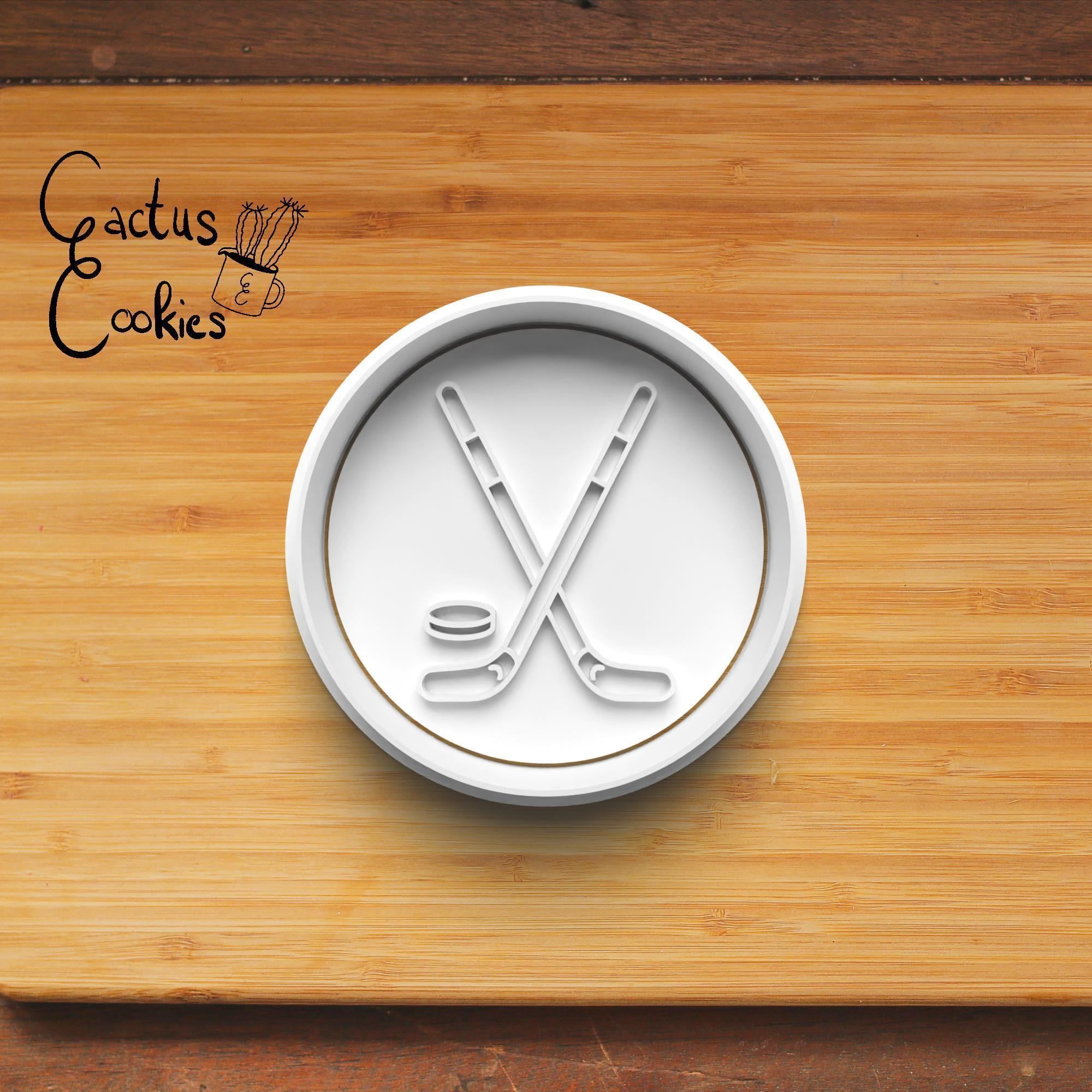 Ice Hockey Cookie Cutter Stl File for 3d Printer 0368 3D print model_2