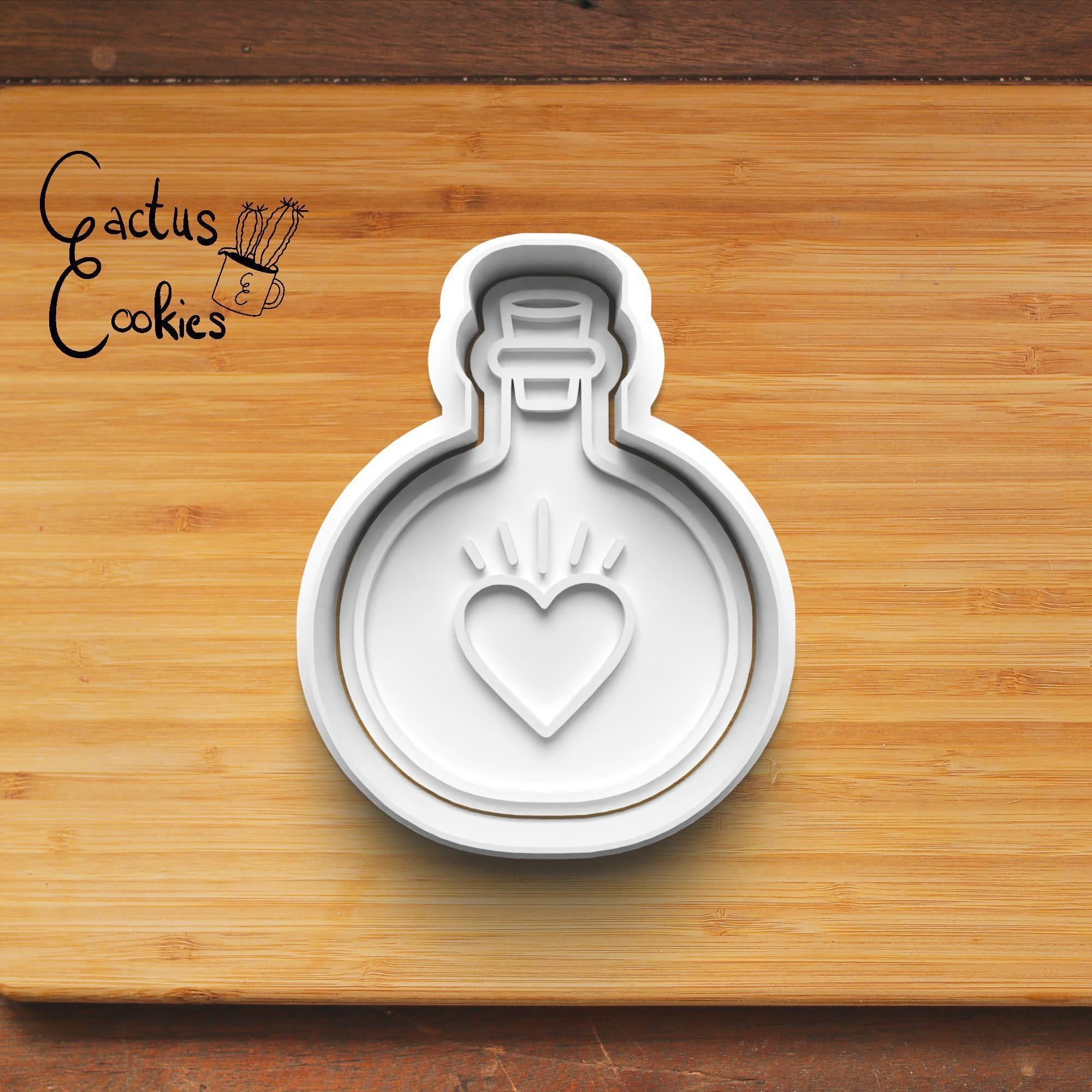 Hearts Cookie Cutter Stl File for 3d Printer 0261 3D print model_3