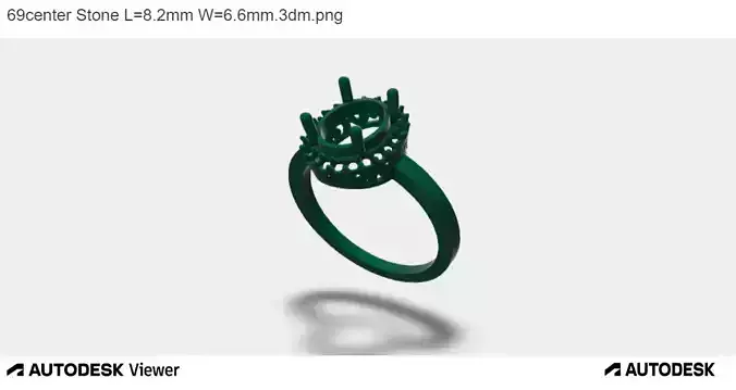 Woman Ring with Oval Centre