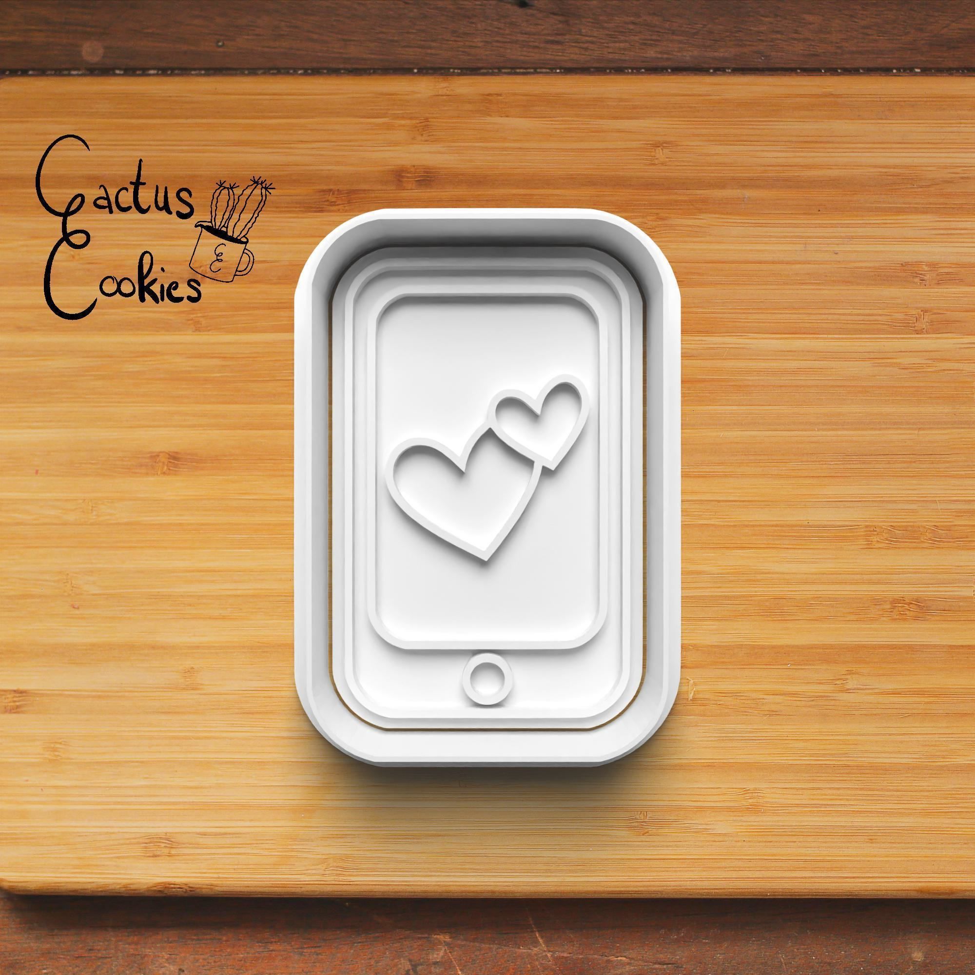 Hearts Cookie Cutter Stl File for 3d Printer 0259 3D print model_3