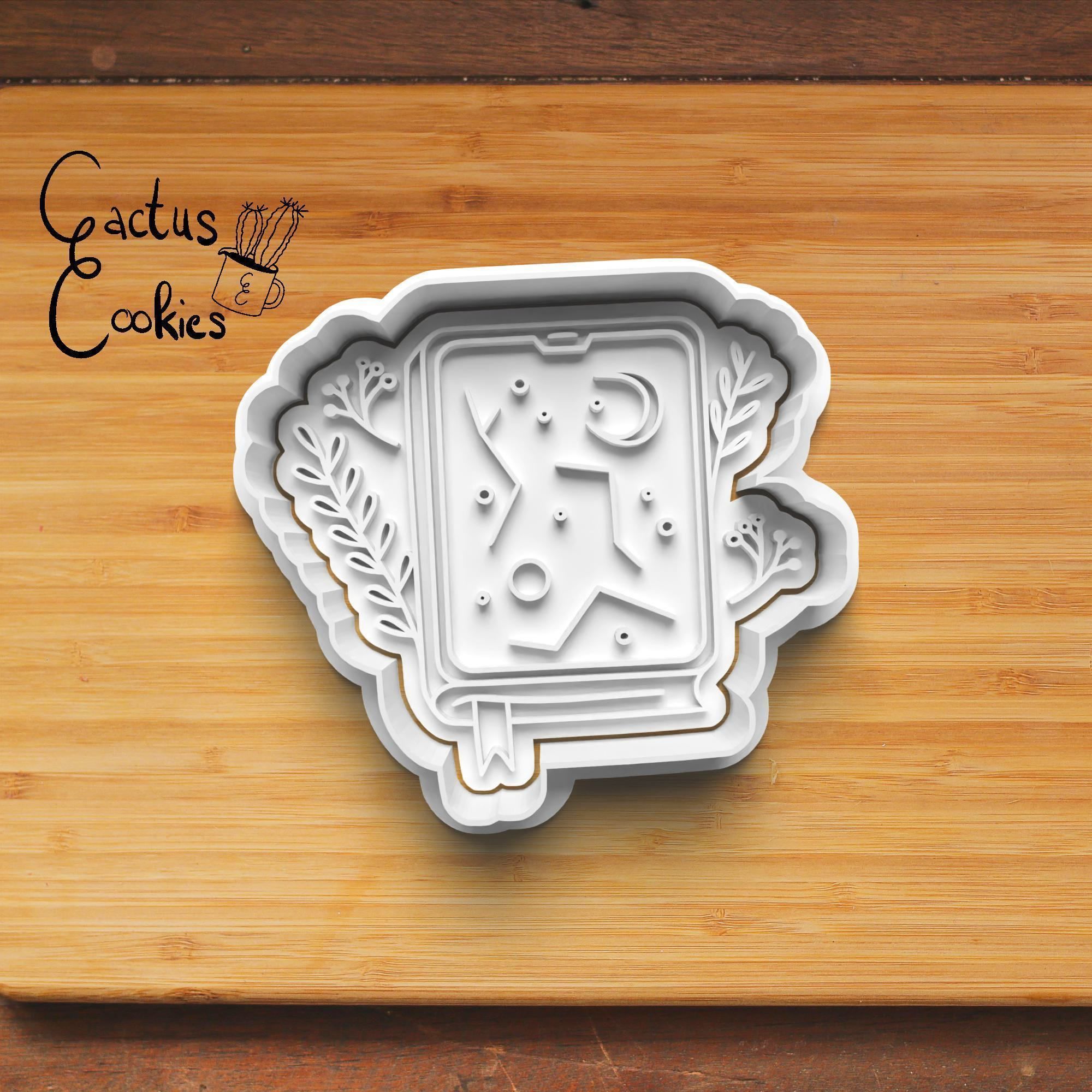 Halloween Witch Cookie Cutter Stl File for 3d Printer 0079 3D print model_5