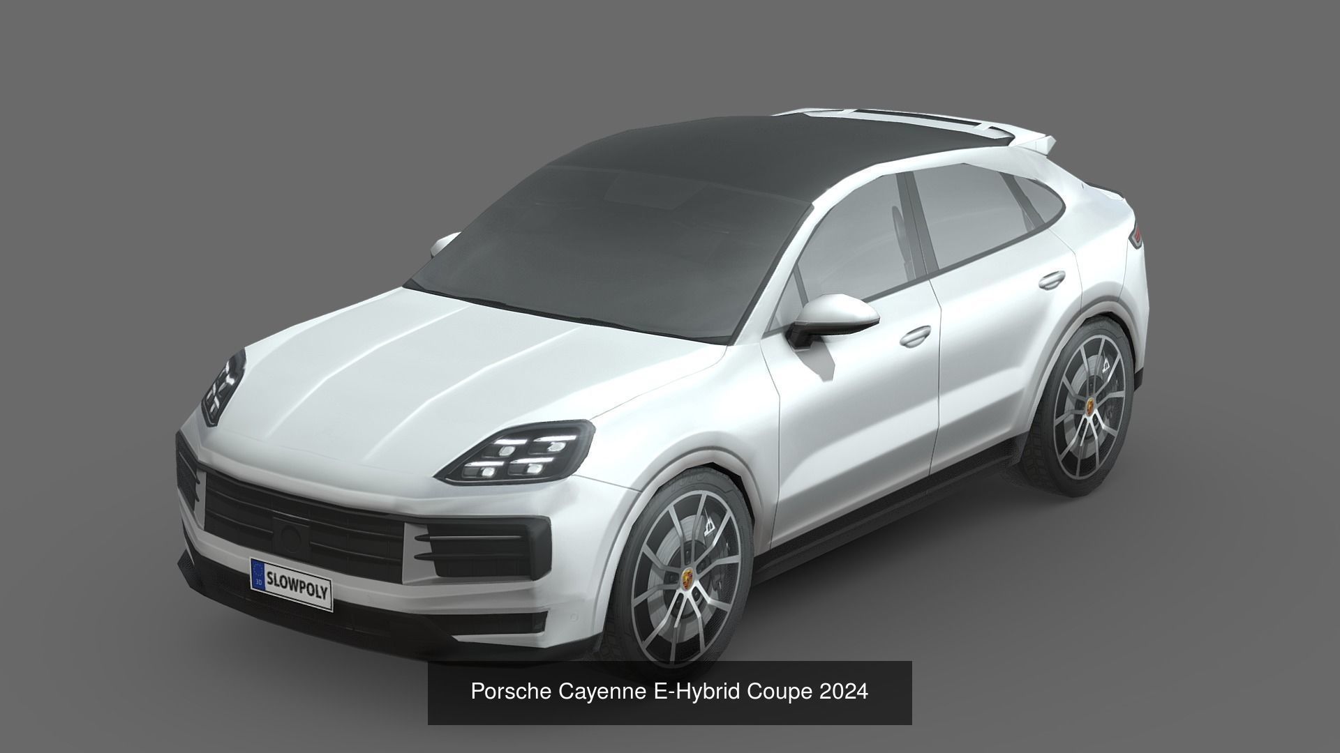 Low-Poly Car Pack 004 - Performance Powerhouses 3D Model Collection_11