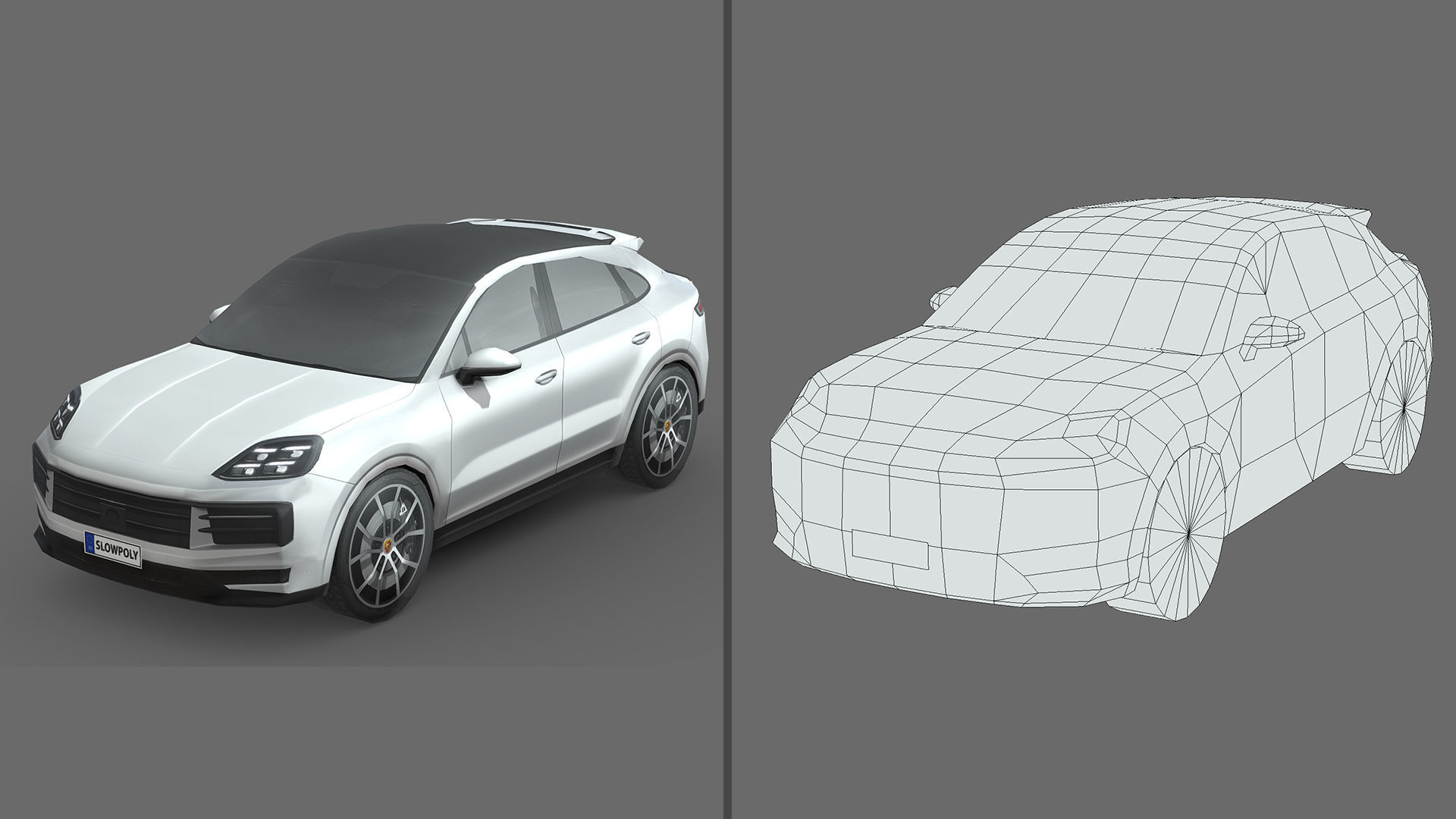 Low-Poly Car Pack 004 - Performance Powerhouses 3D Model Collection_6