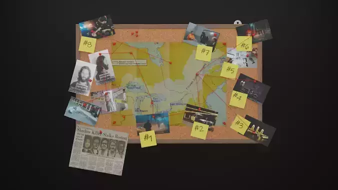 Police Pinboard - Tutorial Included