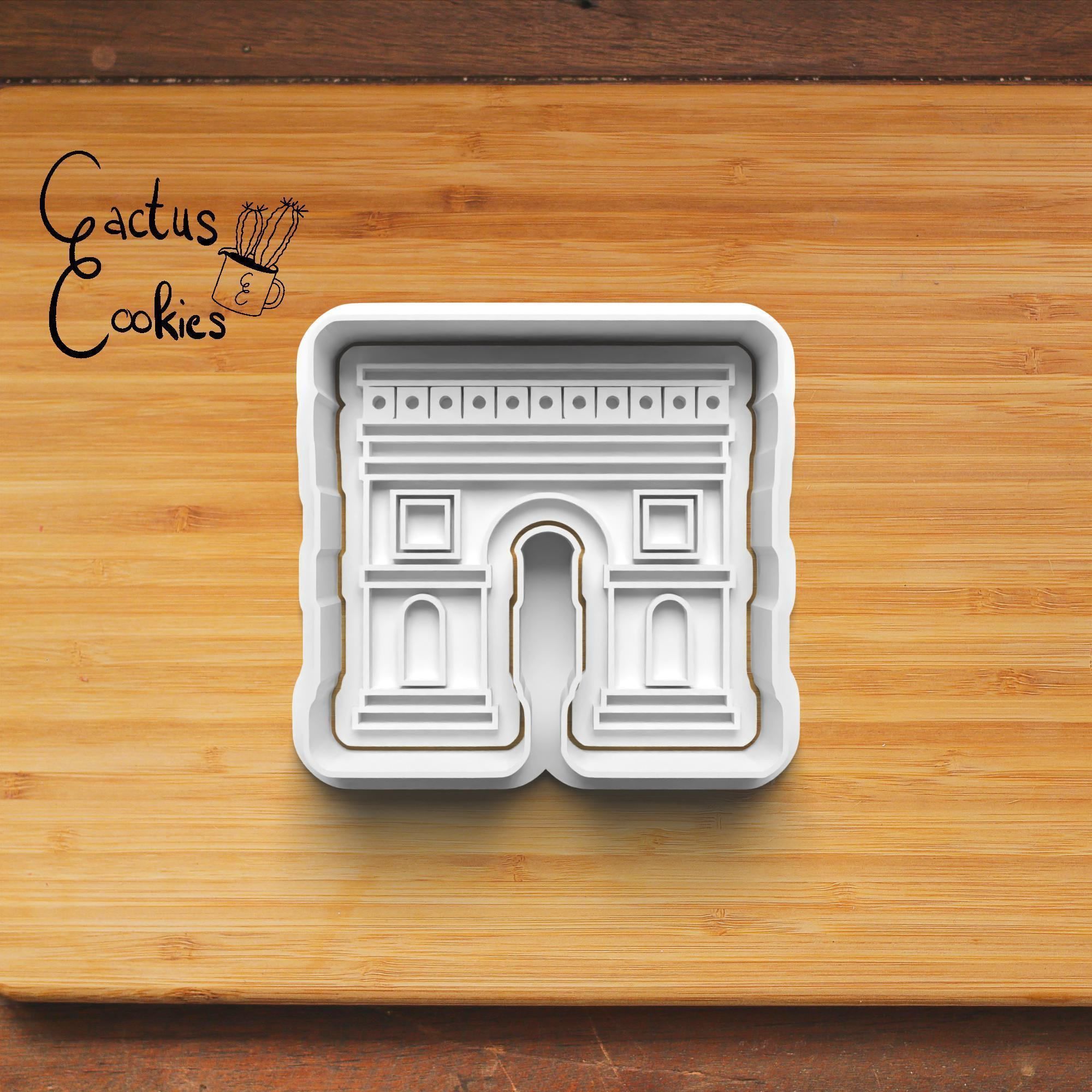 Paris Cookie Cutter Stl File for 3d Printer 0304 3D print model_2