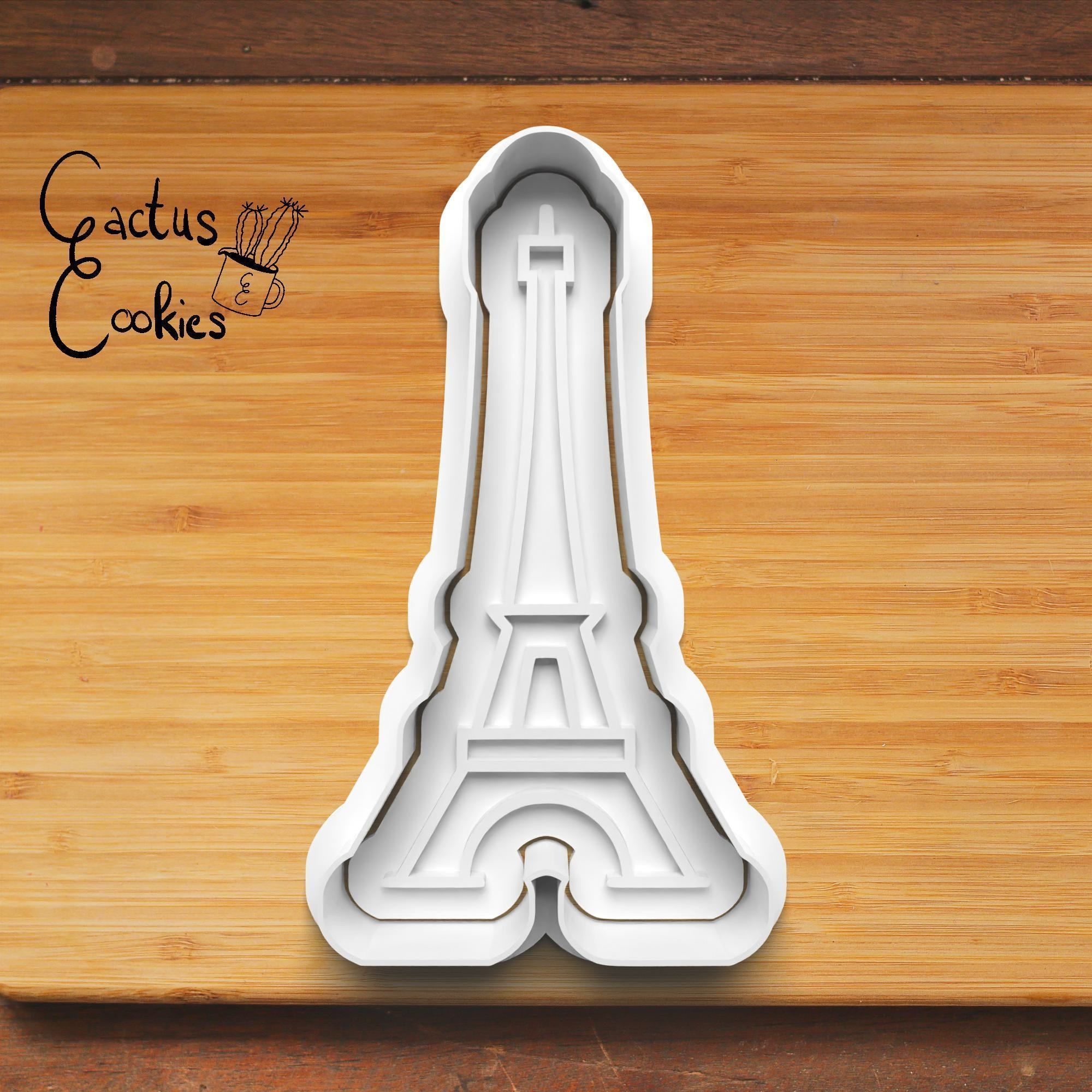 Paris Cookie Cutter Stl File for 3d Printer 0304 3D print model_3