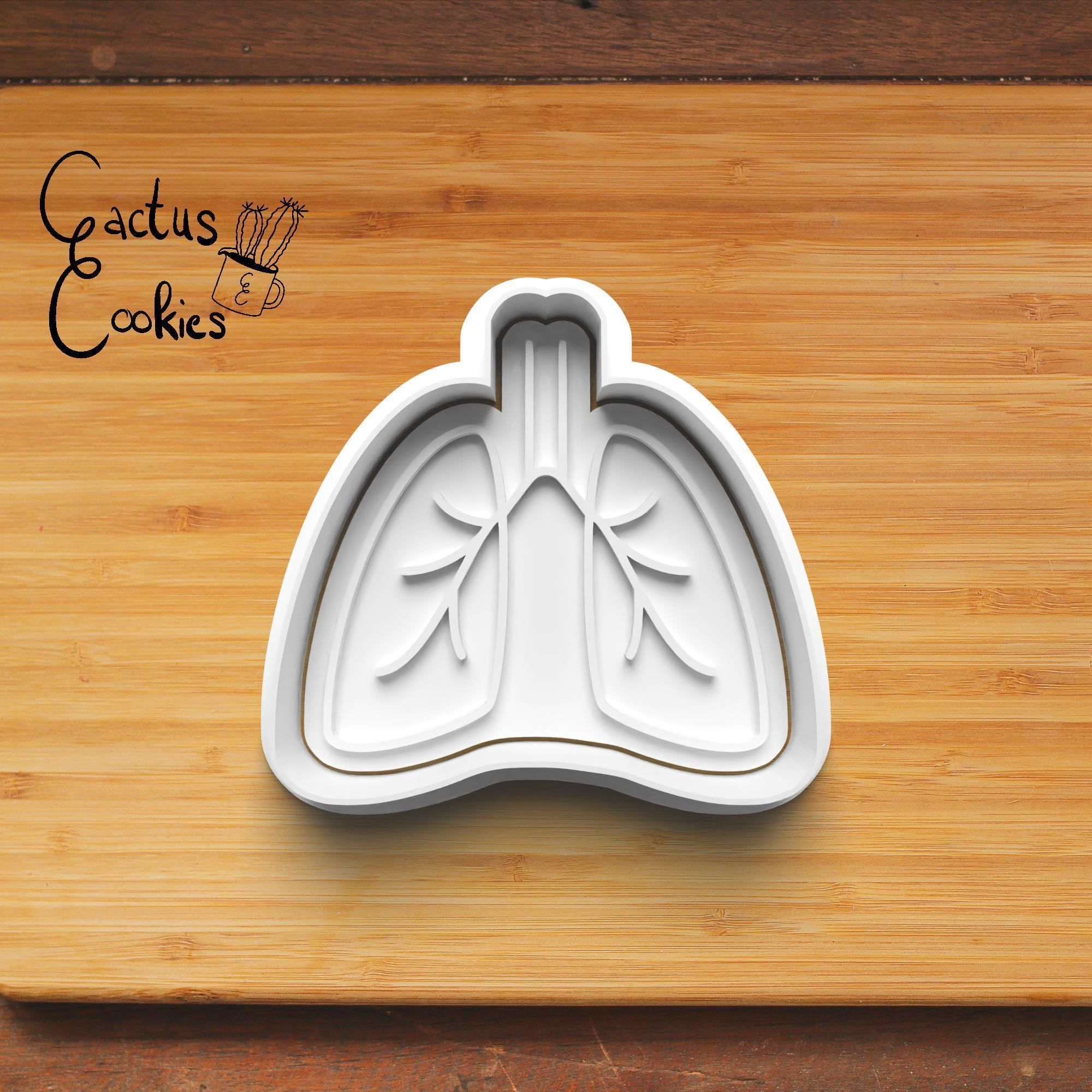 Organs Cookie Cutter Stl File for 3d Printer 0392 3D print model_3