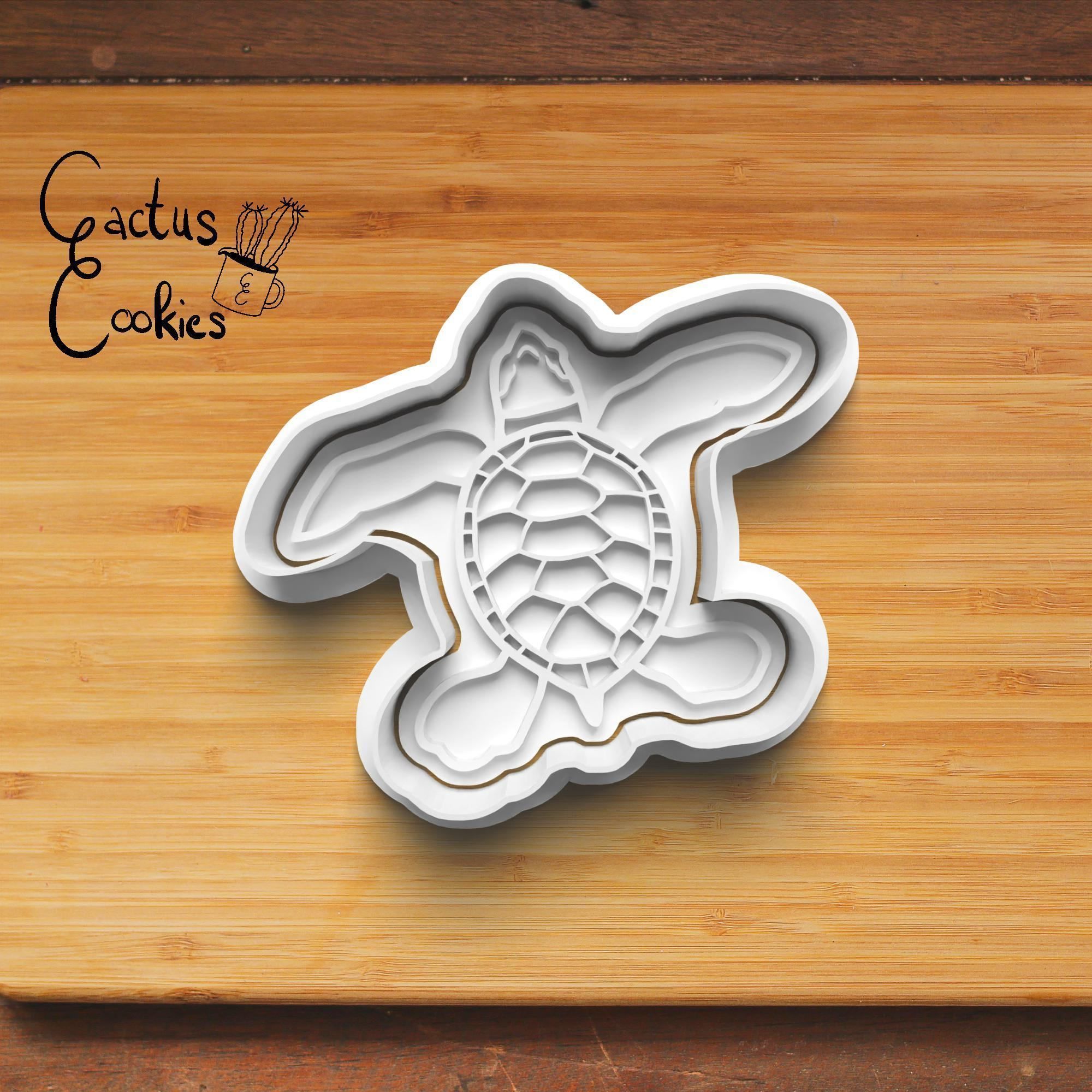 Ocean Set Cookie Cutter Stl File for 3d Printer 0243 3D print model_3