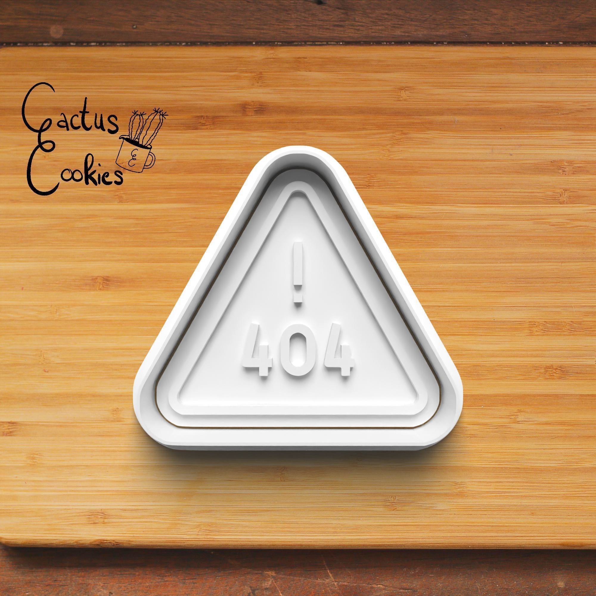 Not Found Cookie Cutter Stl File for 3d Printer 0404 3D print model_3