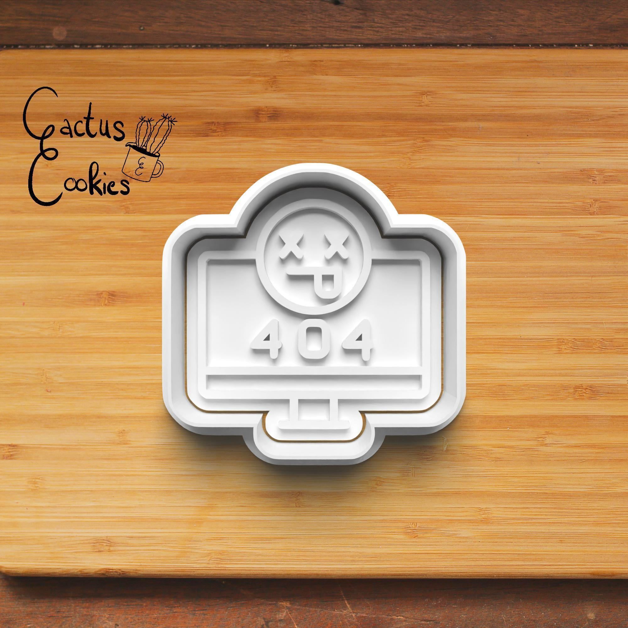 Not Found Cookie Cutter Stl File for 3d Printer 0404 3D print model_2