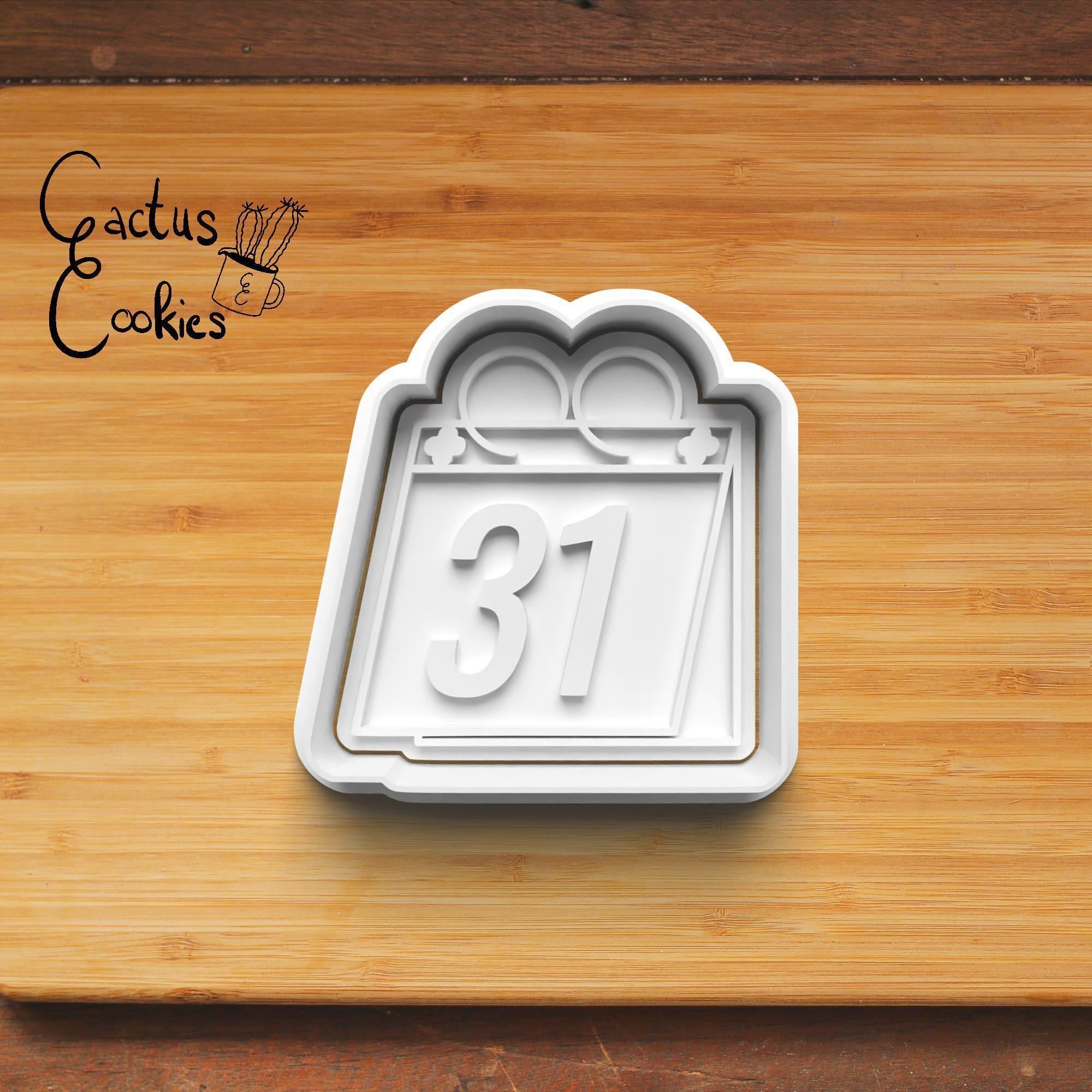 New Year Cookie Cutter Stl File for 3d Printer 0492 3D print model_3