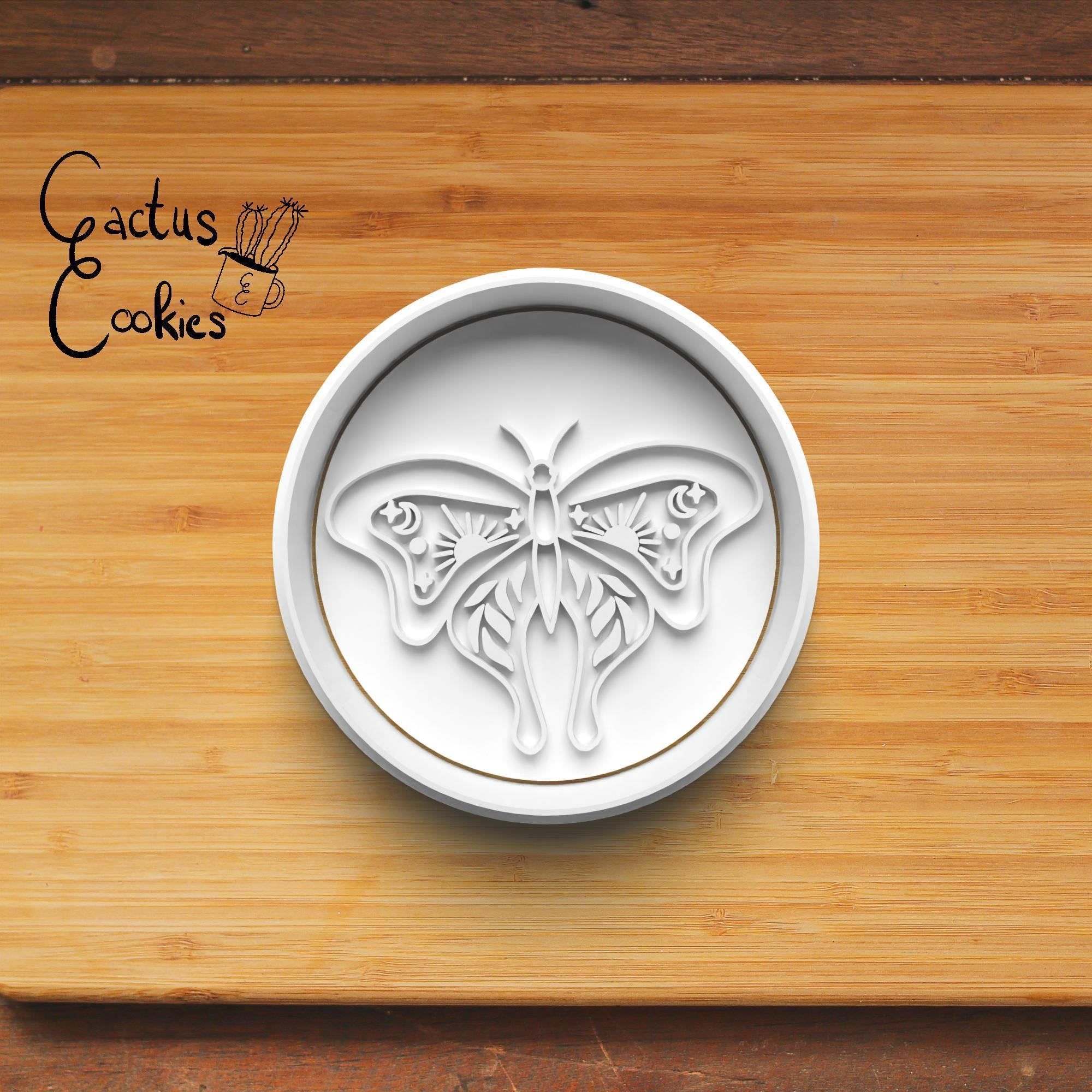 Moth Cookie Cutter Stl File for 3d Printer 0129 3D print model_5