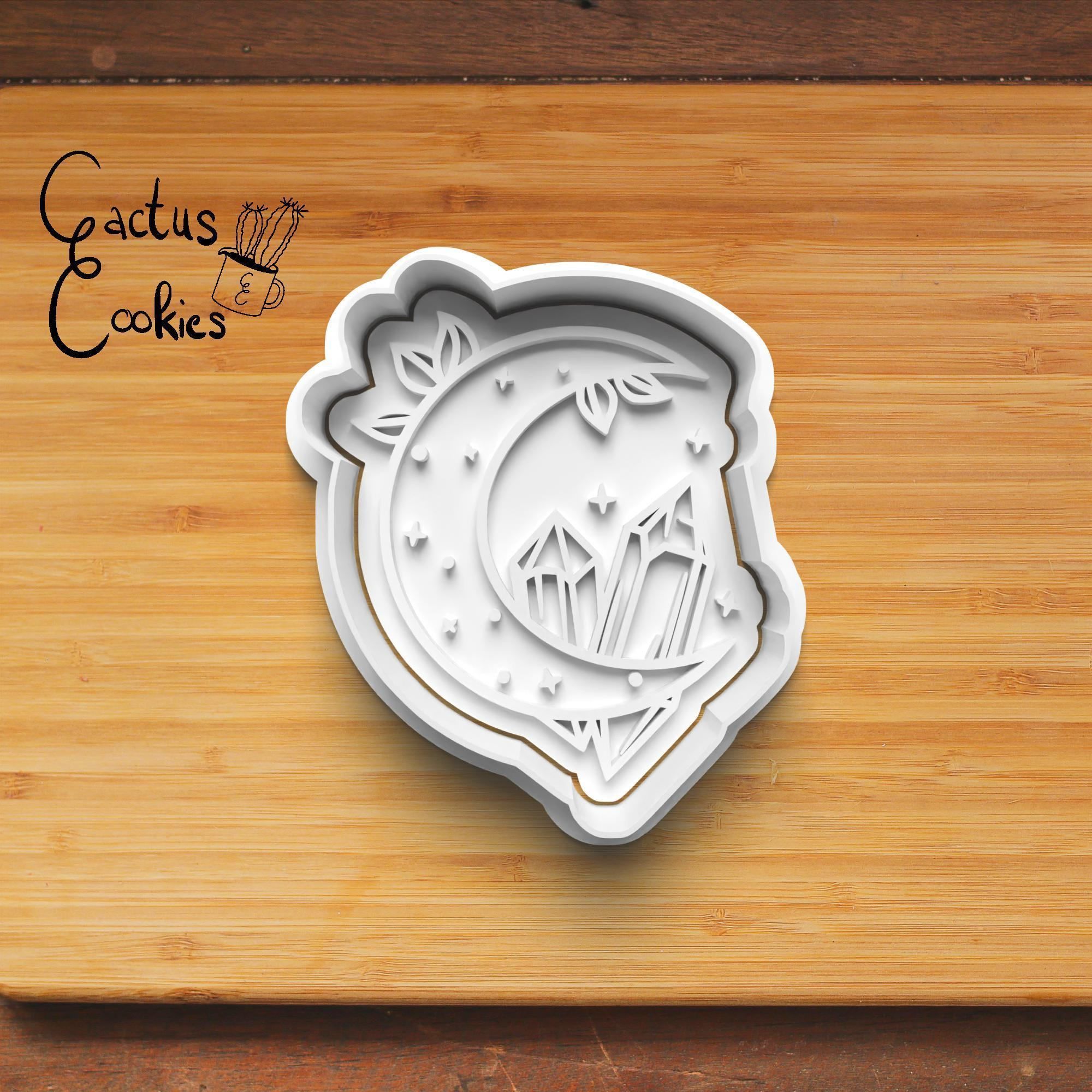 Moons Cookie Cutter Stl File for 3d Printer 0303 3D print model_4