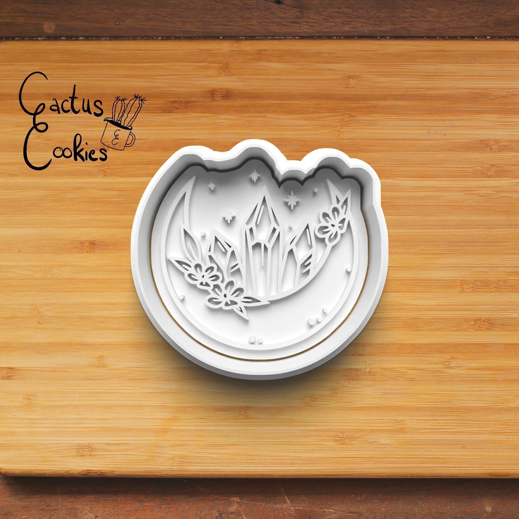 Moons Cookie Cutter Stl File for 3d Printer 0303 3D print model_3