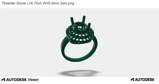 Woman Ring with Oval Centre