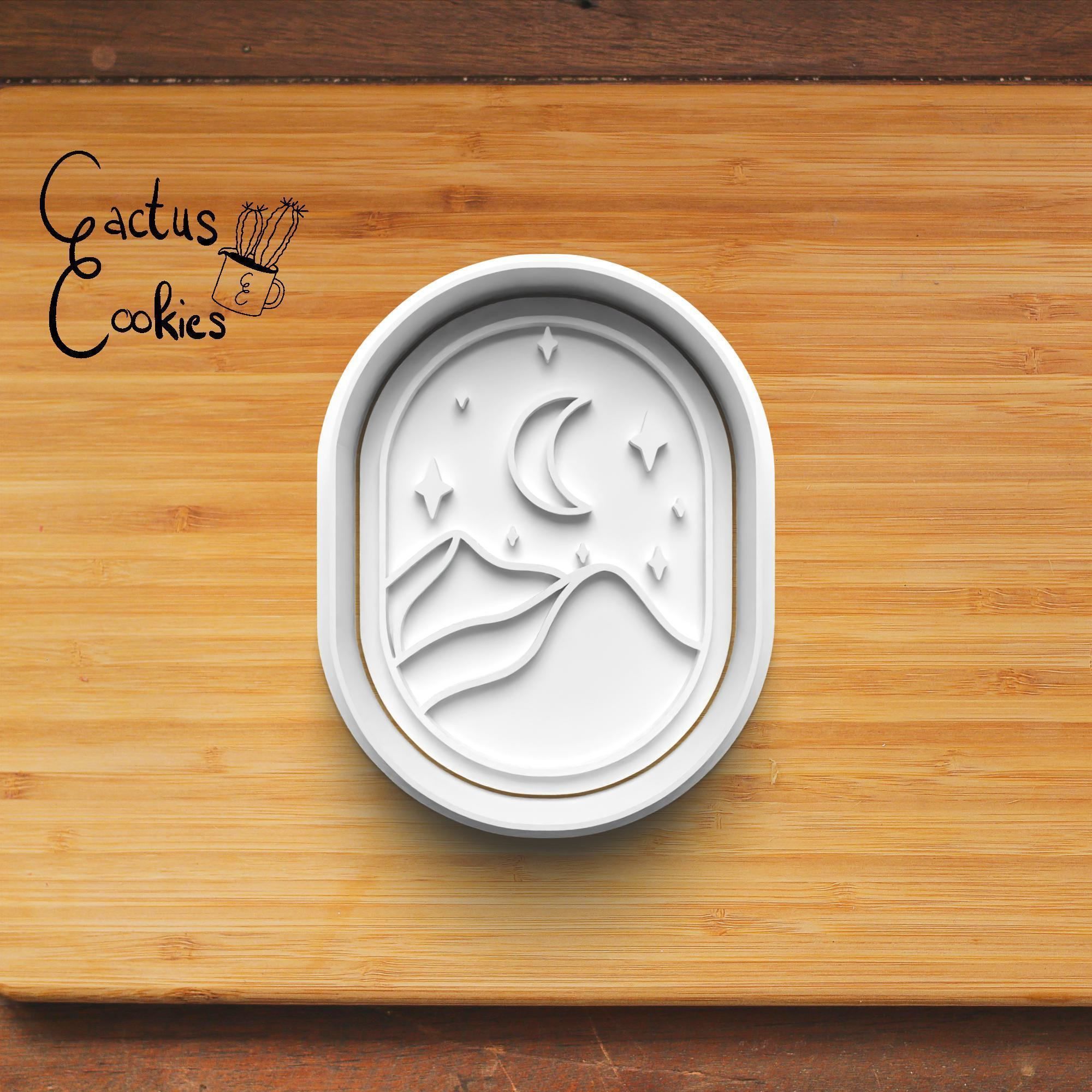 Moon Sun Cookie Cutter Stl File for 3d Printer 0339 3D print model_3