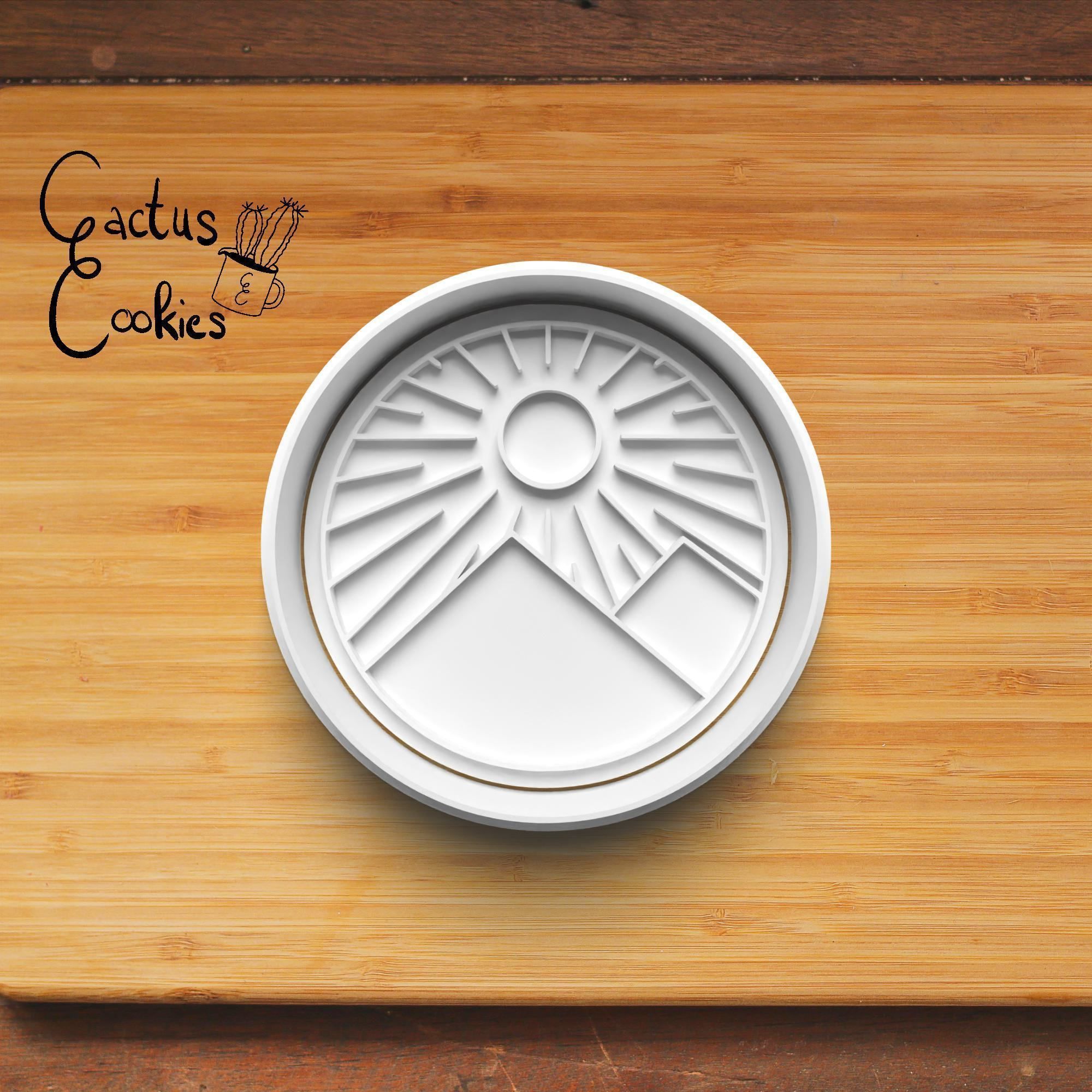 Moon Sun Cookie Cutter Stl File for 3d Printer 0339 3D print model_4