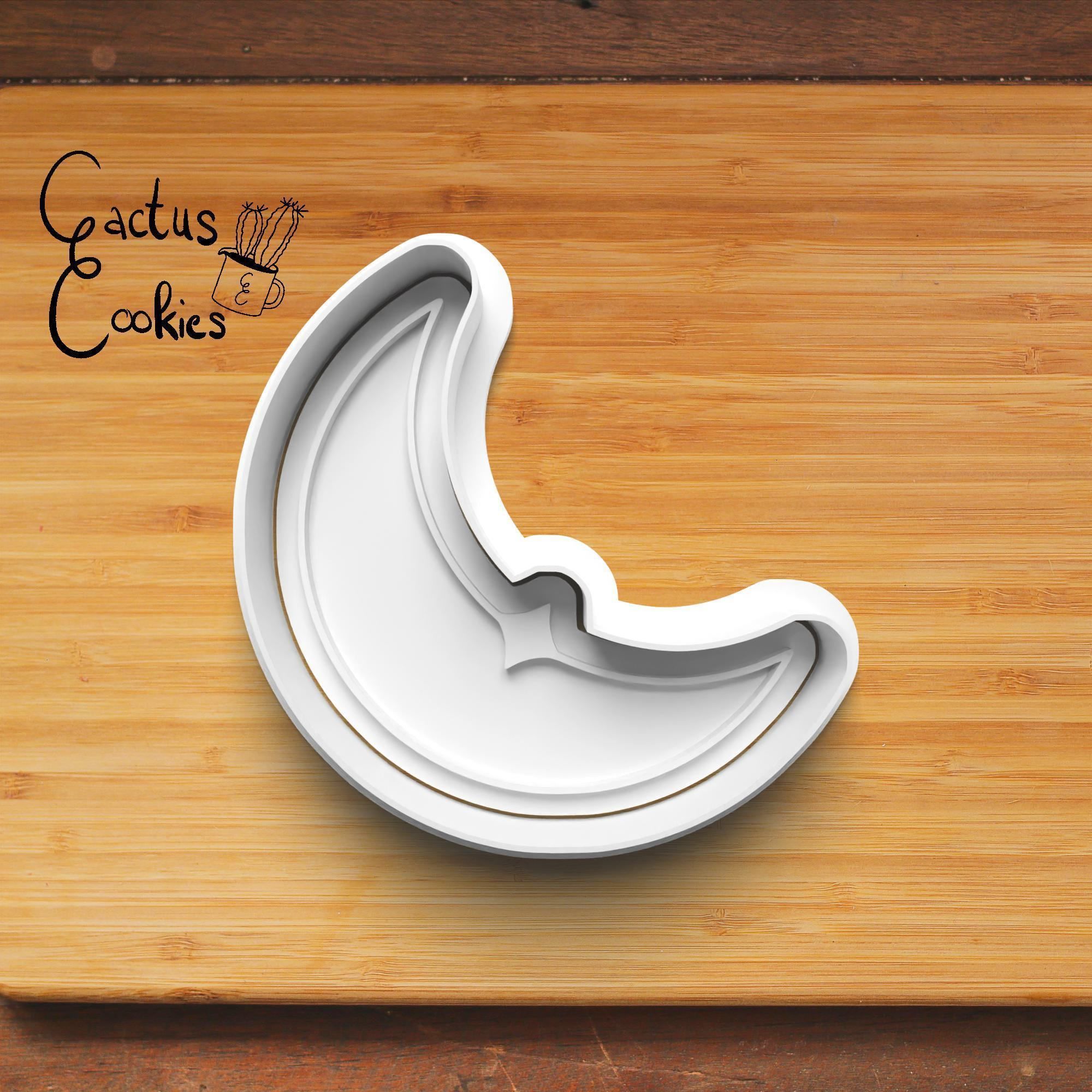 Moon Sun Cookie Cutter Stl File for 3d Printer 0339 3D print model_5