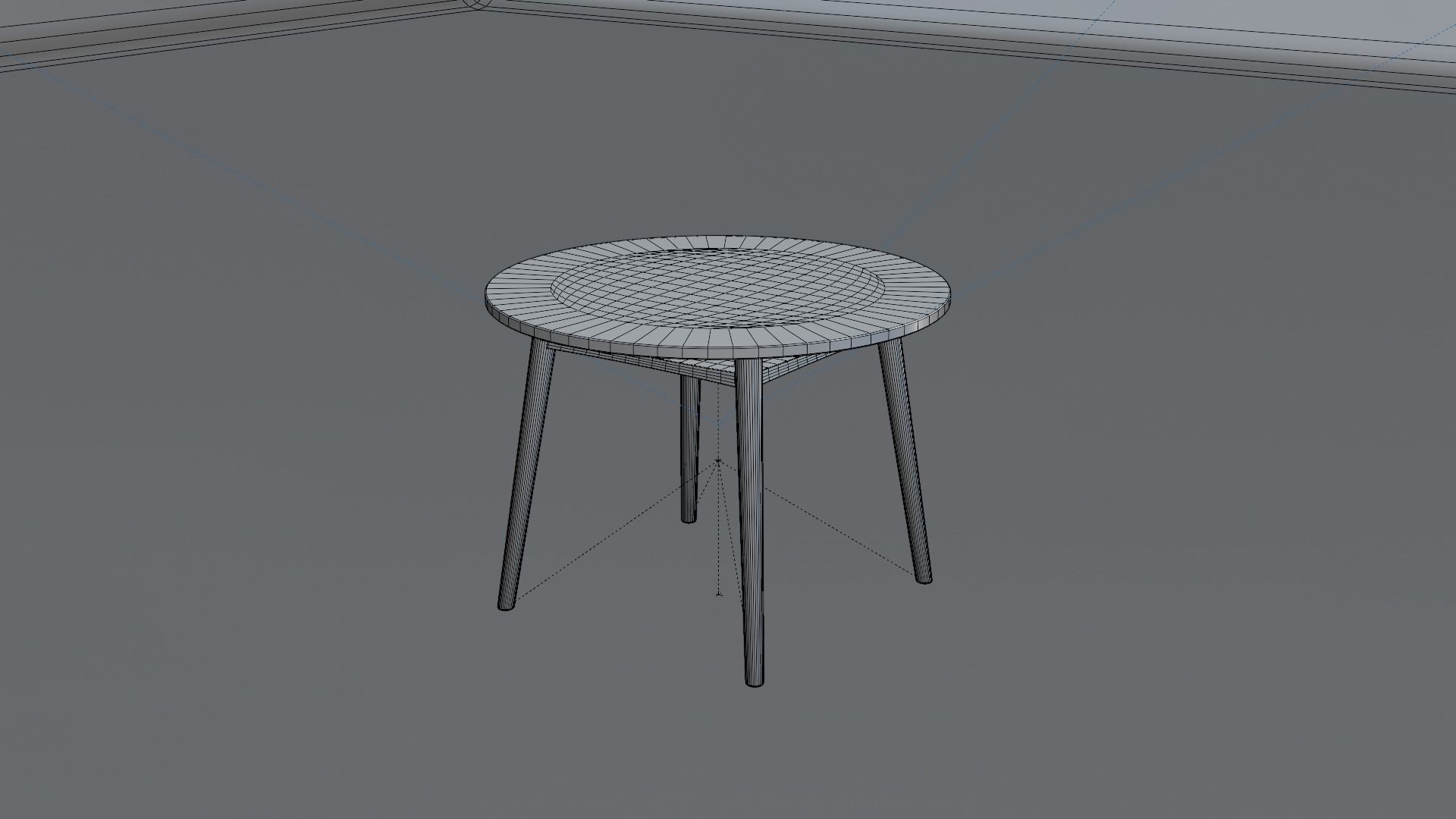 Table Scand 3D model_4