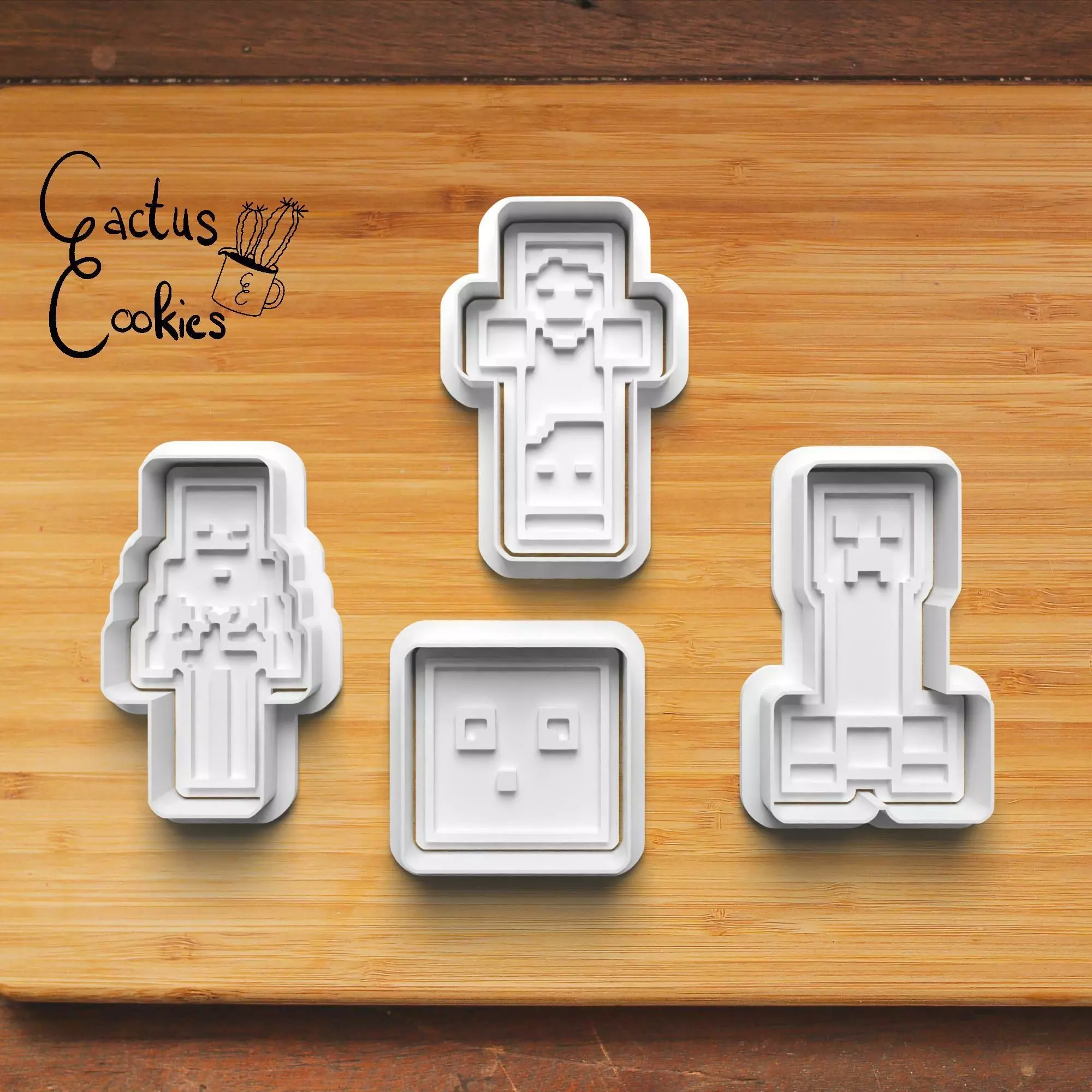 Minecraft Cookie Cutter Stl File for 3d Printer 0301 3D print model_0