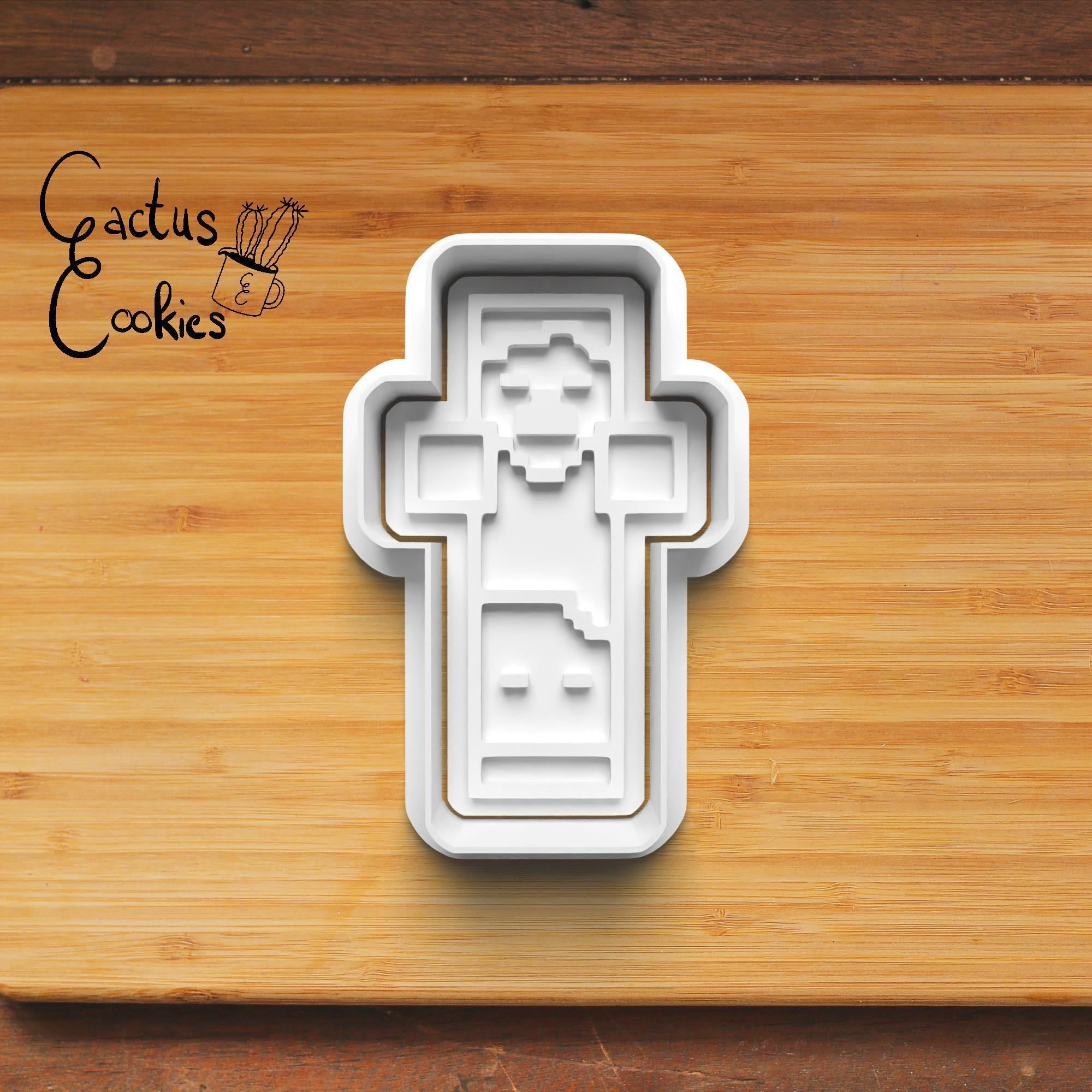 Minecraft Cookie Cutter Stl File for 3d Printer 0301 3D print model_3