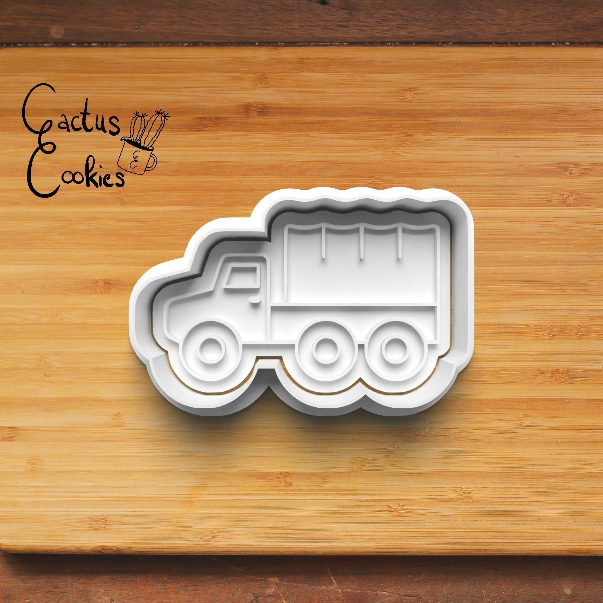 Military Vehicles Cookie Cutter Stl File for 3d Printer 0397 3D print model_4