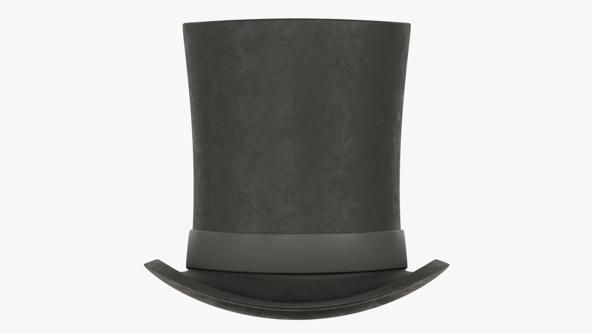 Top Hat - Clothes 3D model_4