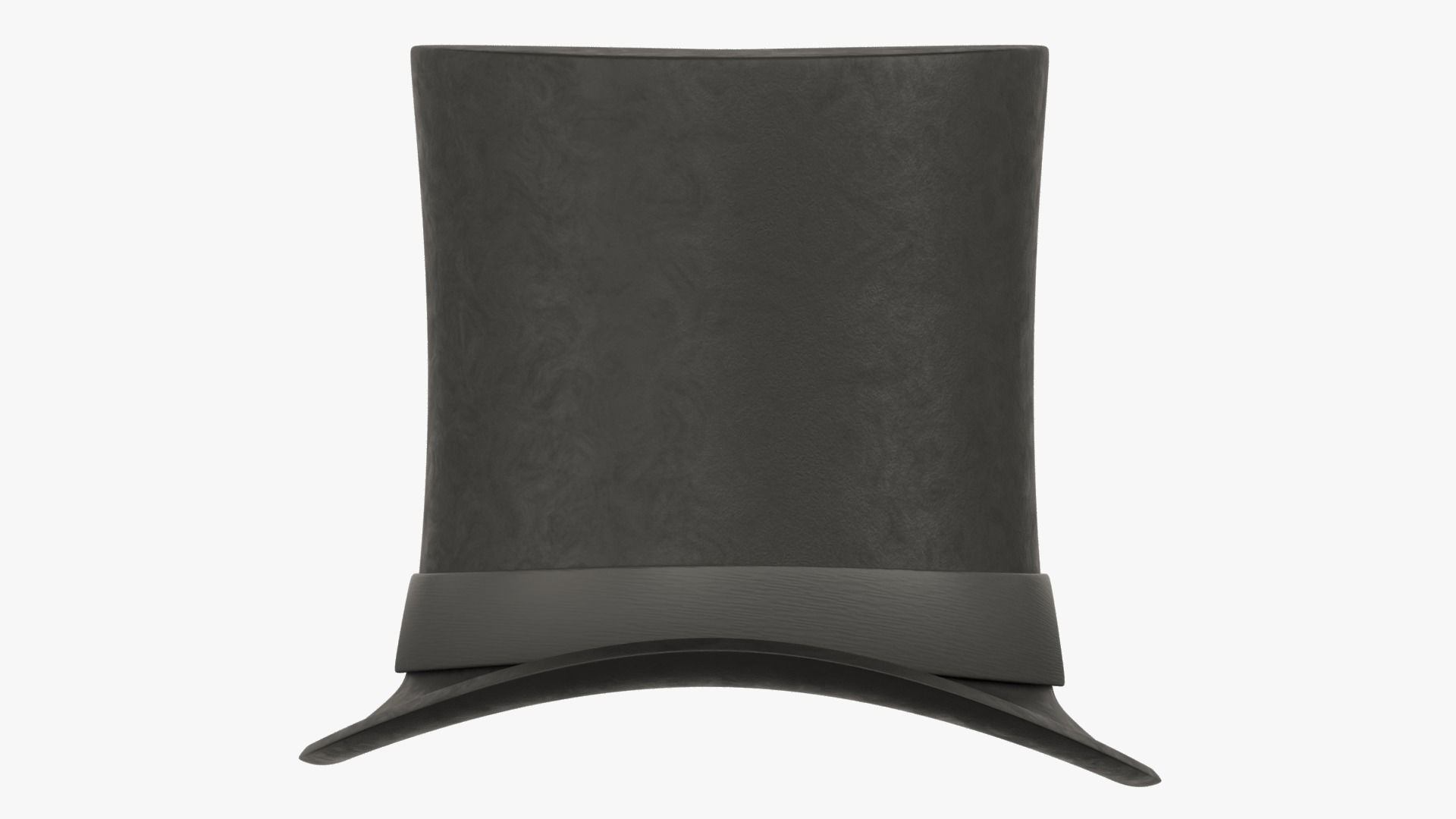 Top Hat - Clothes 3D model_5