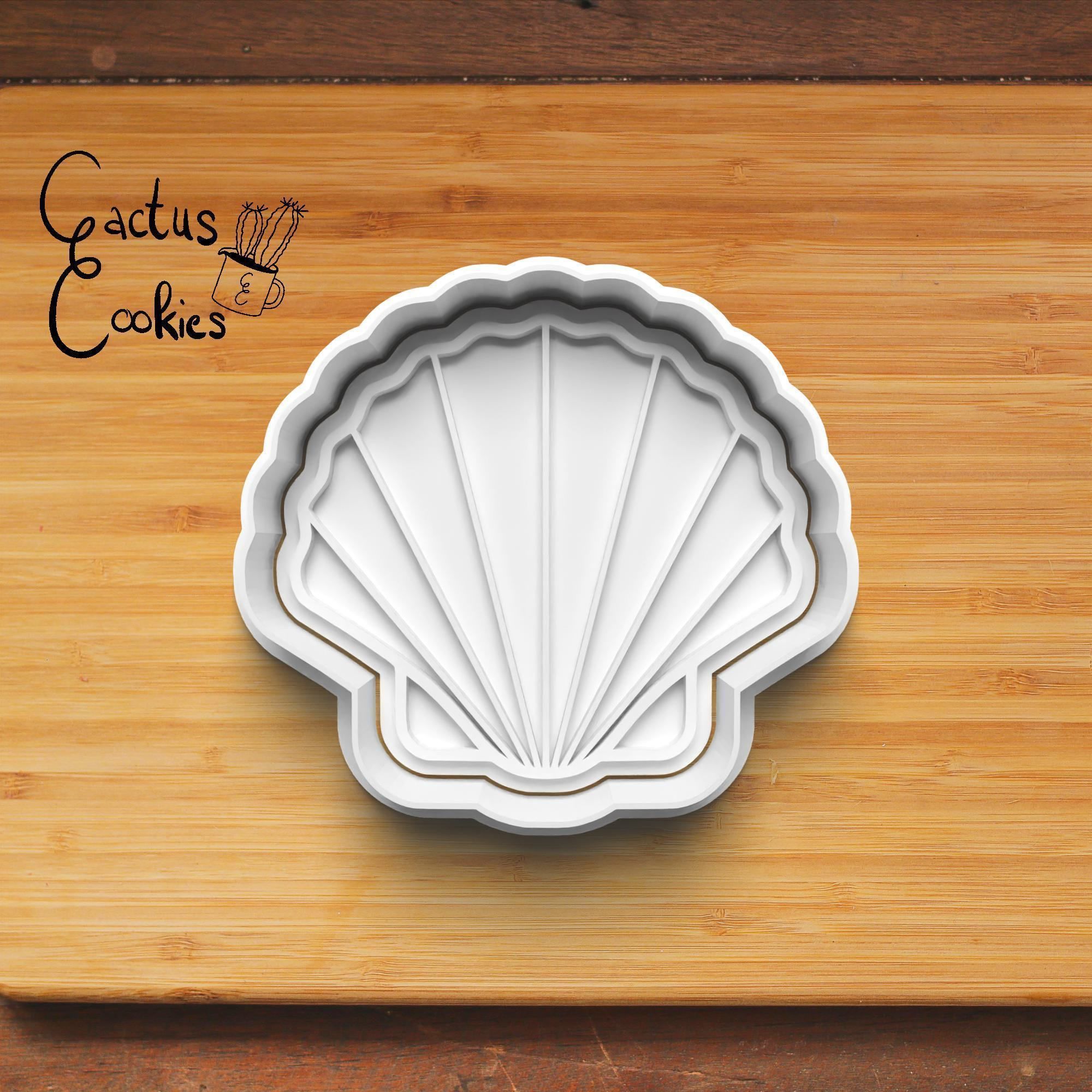 Sea Shells Cookie Cutter Stl File for 3d Printer 0246 3D print model_3