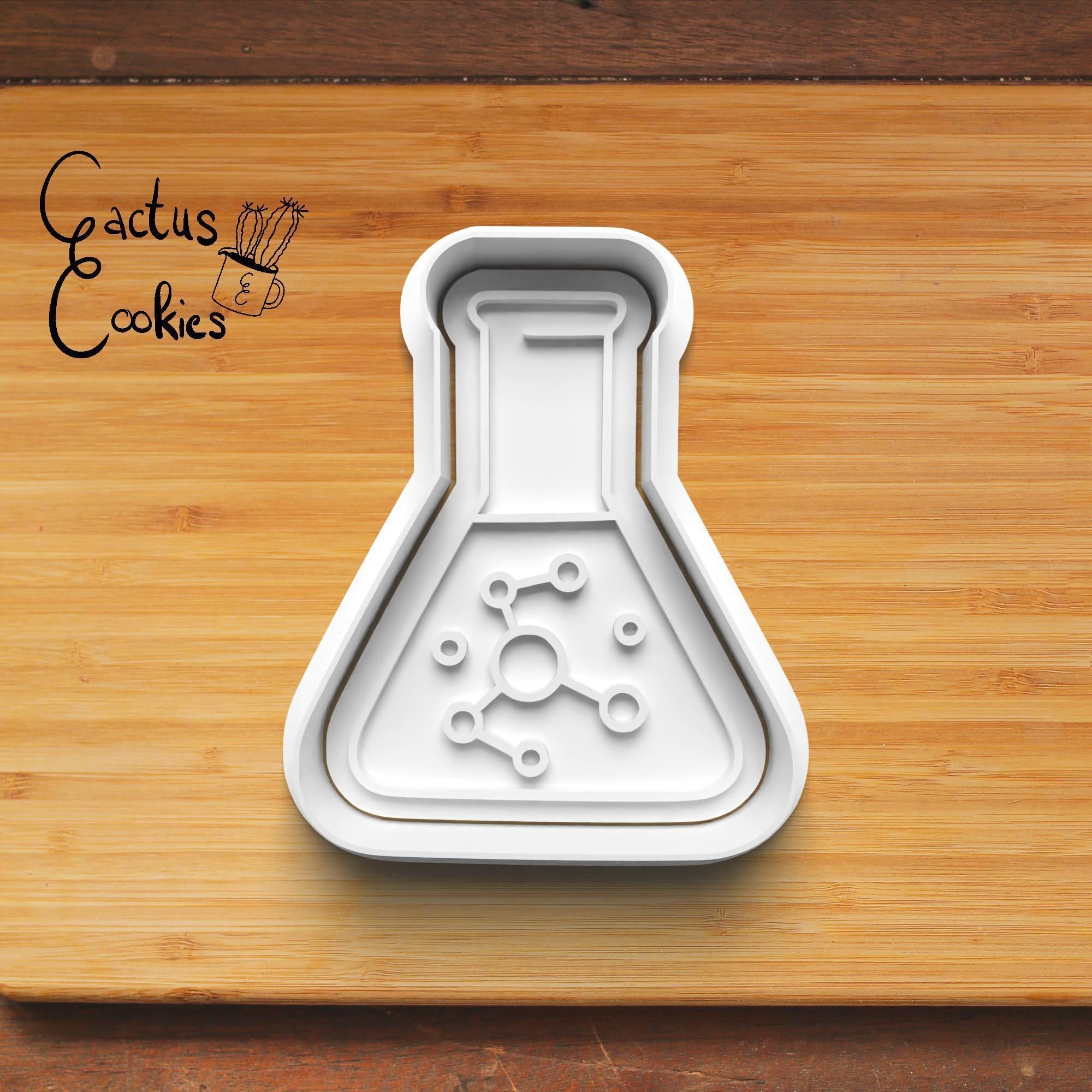 Science Cookie Cutter Stl File for 3d Printer 0390 3D print model_4