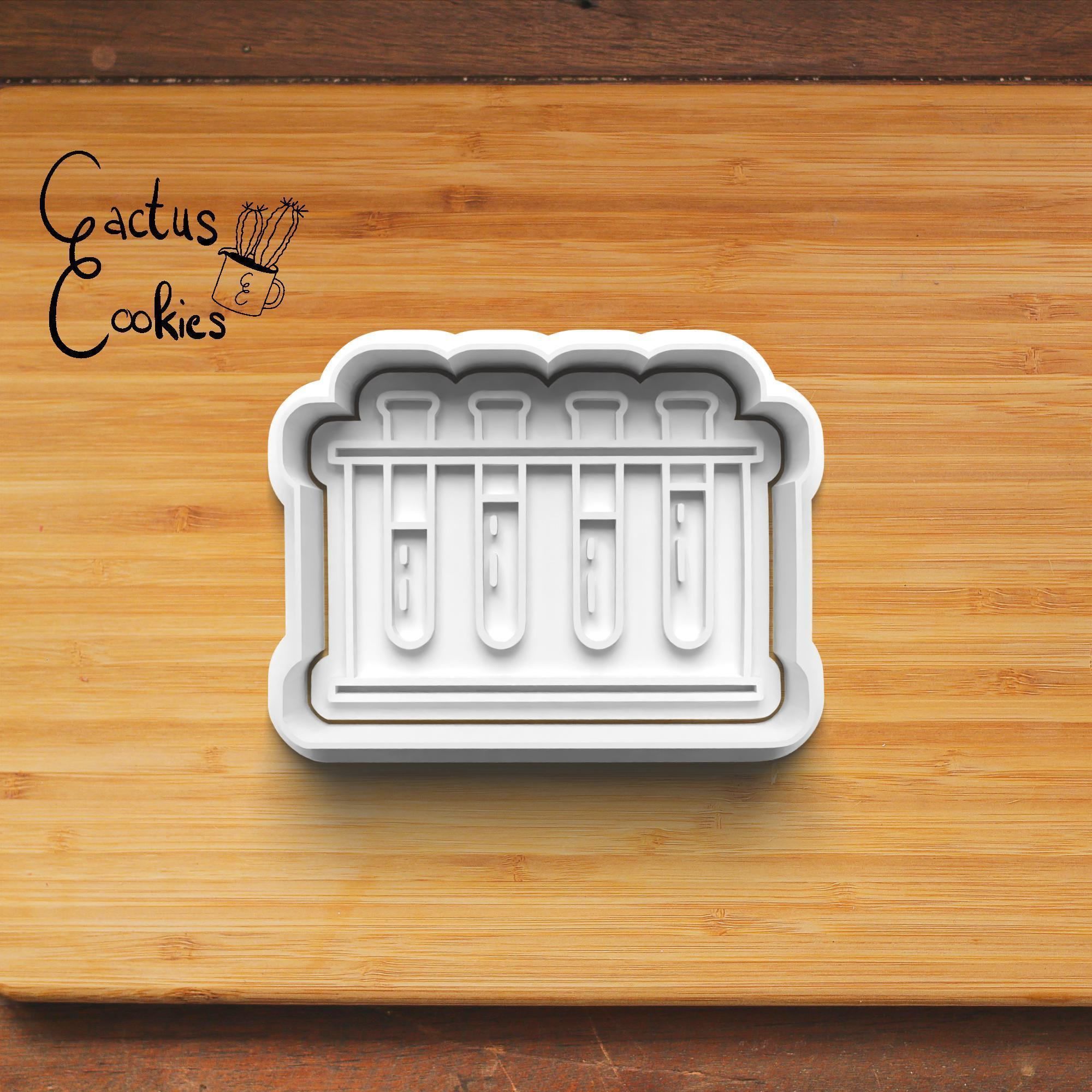 Science Cookie Cutter Stl File for 3d Printer 0390 3D print model_3