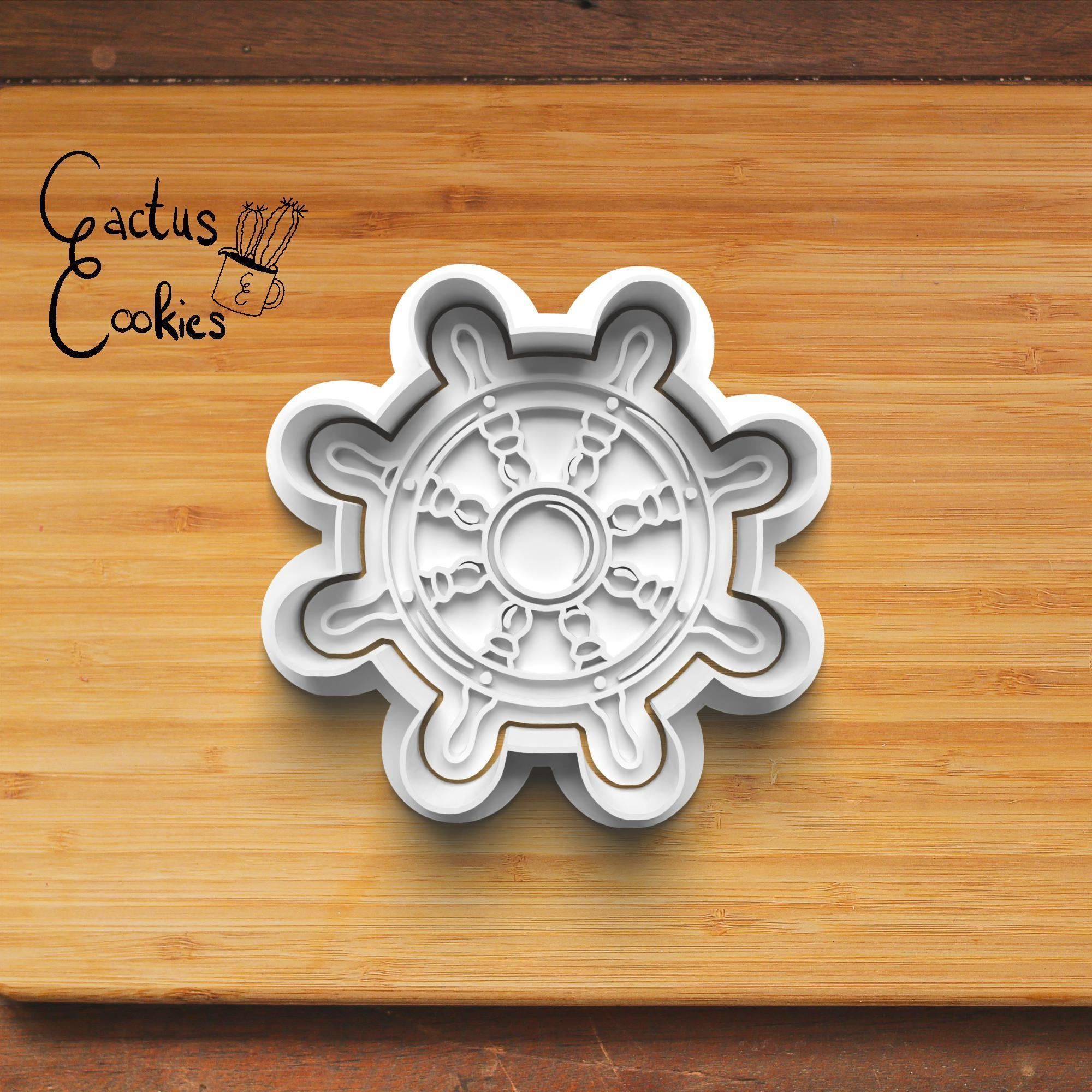 Sailor Cookie Cutter Stl File for 3d Printer 0394 3D print model_3