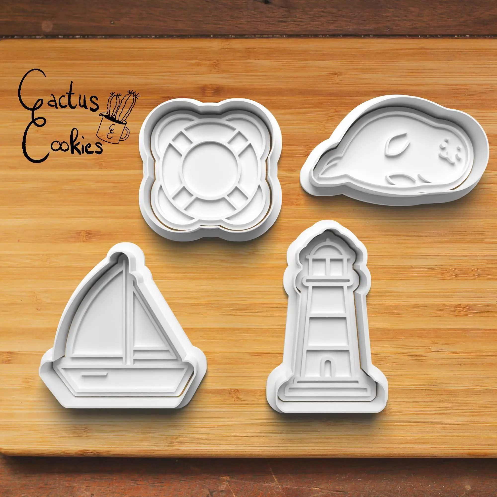 Sailing Cookie Cutter Stl File for 3d Printer 0327 3D print model_0