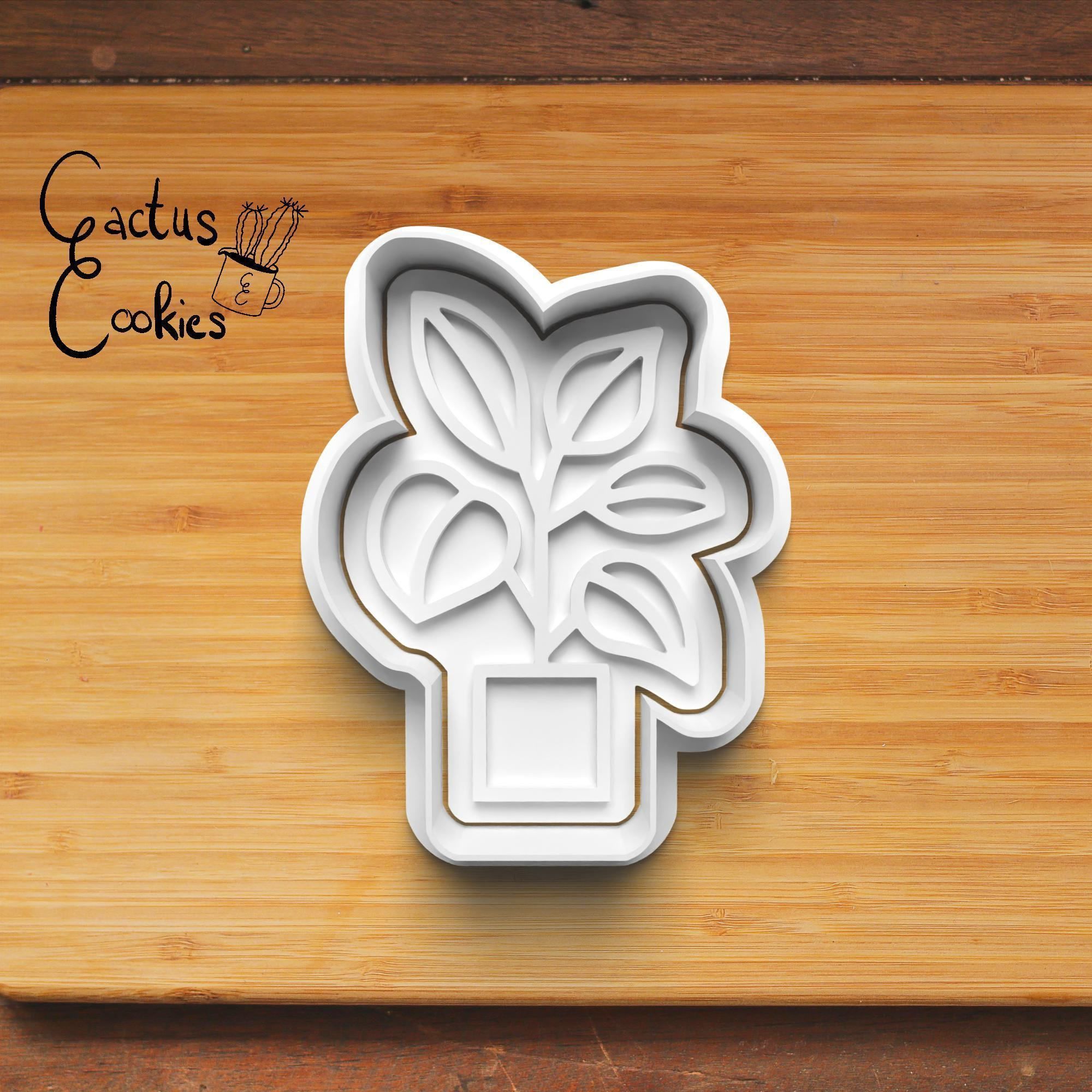 Room Plants Cookie Cutter Stl File for 3d Printer 0332 3D print model_2