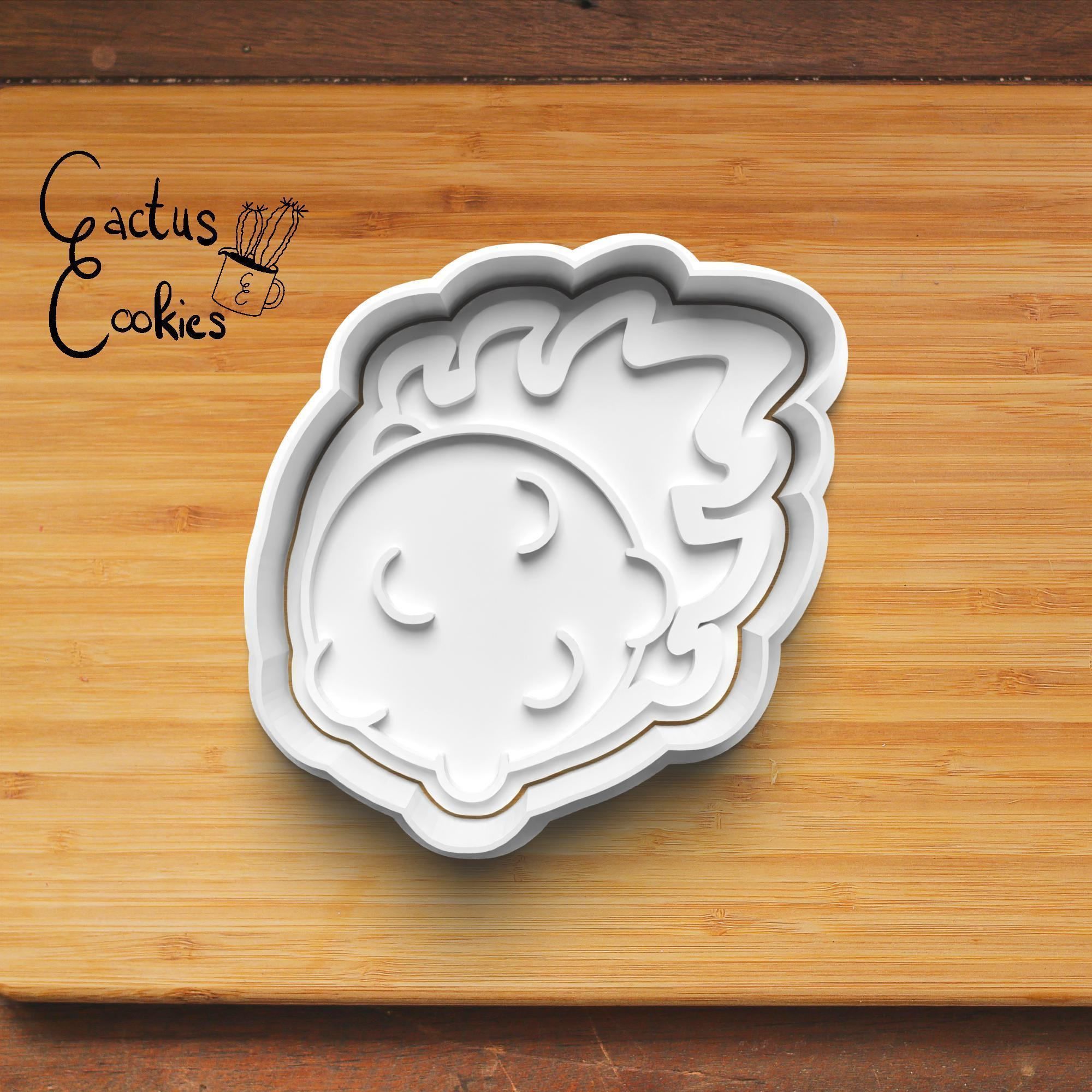 Rocked Cookie Cutter Stl File for 3d Printer 0187 3D print model_2