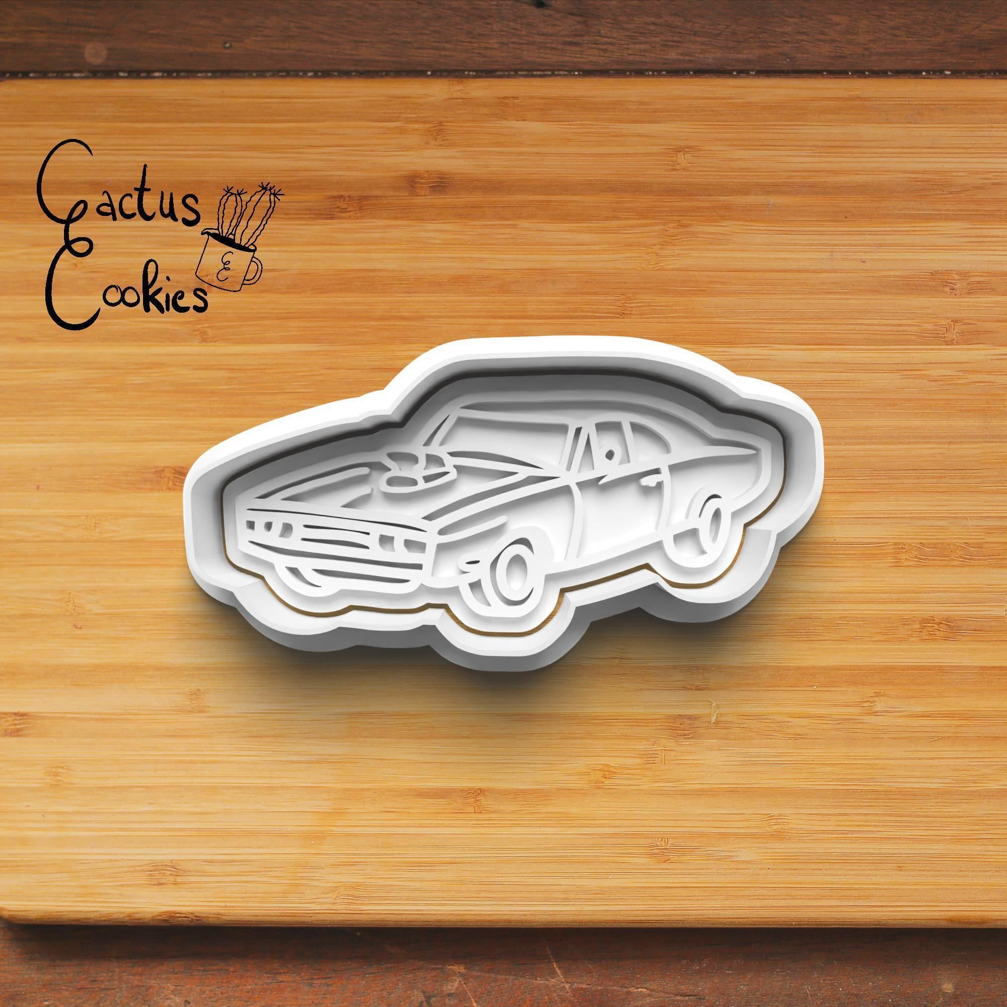 Racing Cars Cookie Cutter Stl File for 3d Printer 0420 3D print model_4