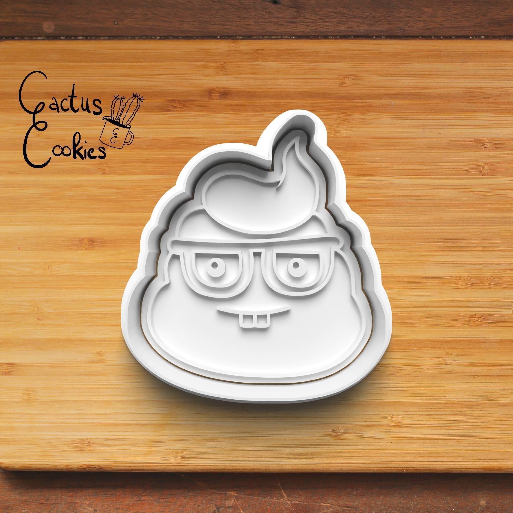 Poop Cookie Cutter Stl File for 3d Printer 0196 3D print model_5