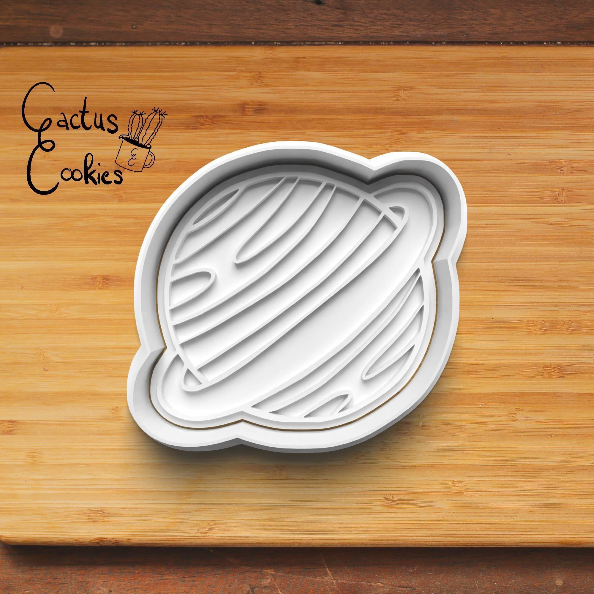 Planets Cookie Cutter Stl File for 3d Printer 0186 3D print model_2