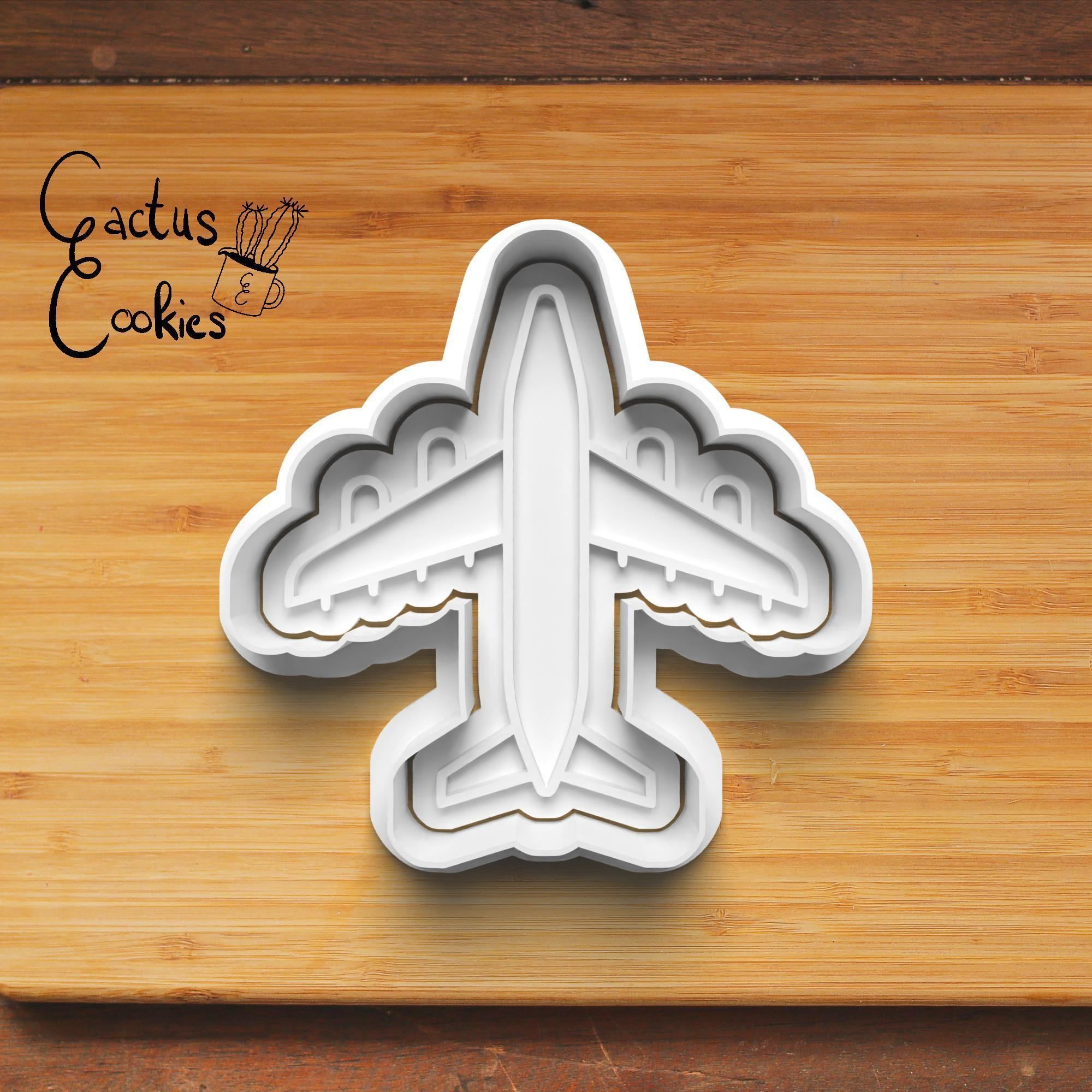 Planes Cookie Cutter Stl File for 3d Printer 0398 3D print model_2