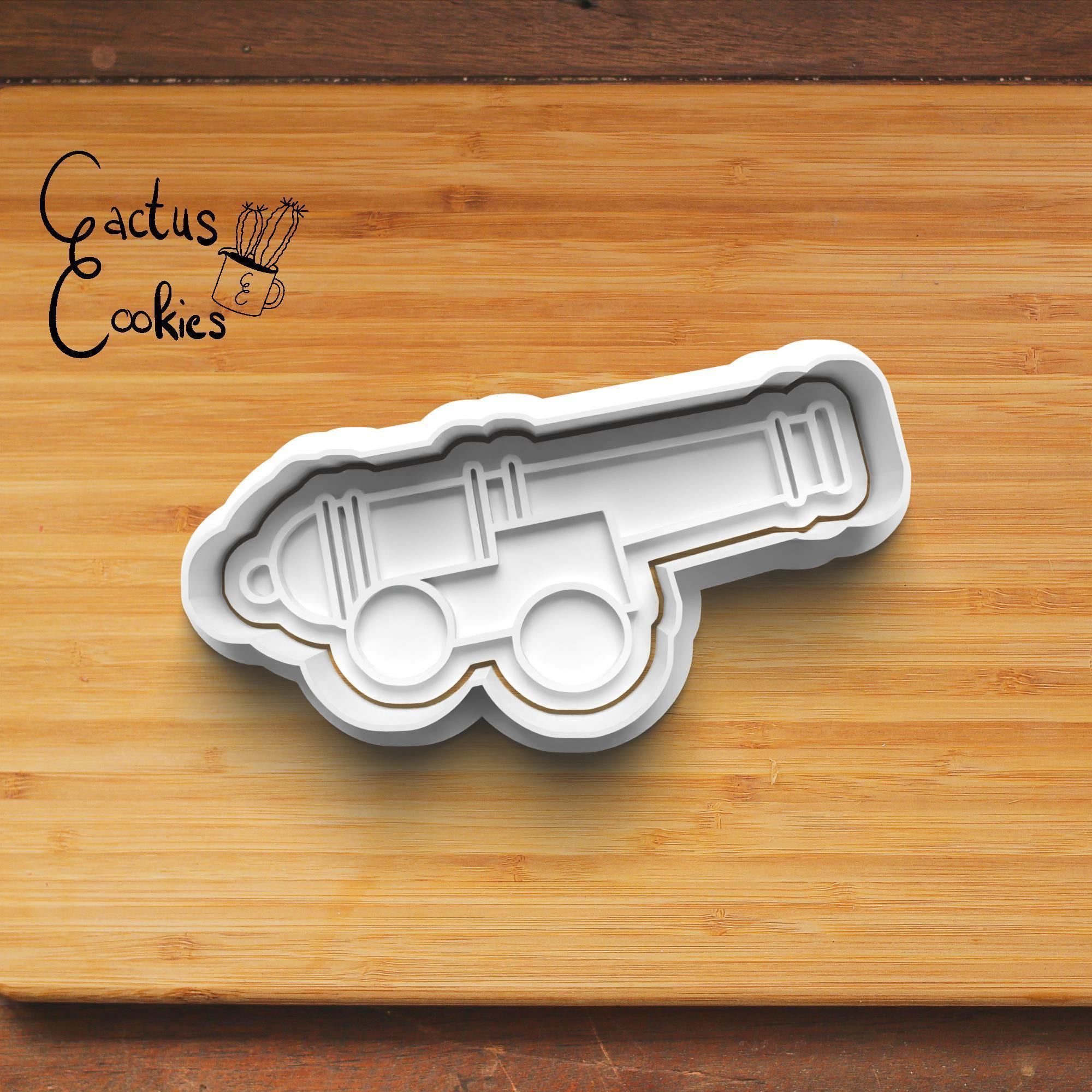 Pirate Cookie Cutter Stl File for 3d Printer 0309 3D print model_4