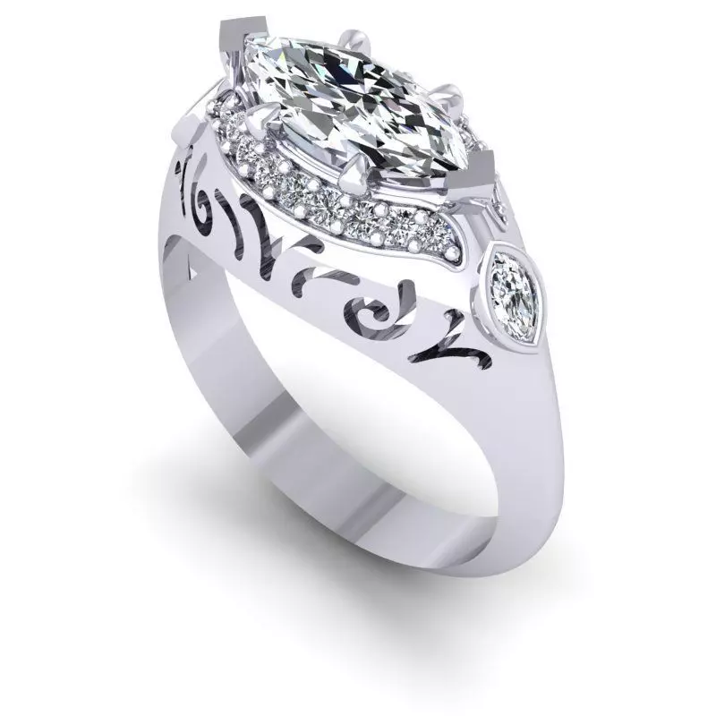 CAD-1965-Ring 3D print model