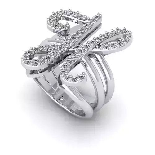 CAD-2032-Ring 3D print model