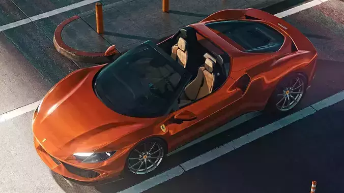 ferrari 296gts 3D model