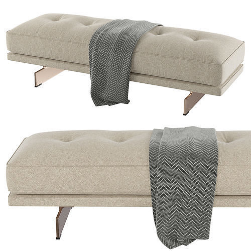 Bench Dylan 3D model 5