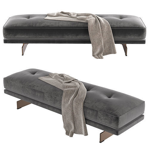 Bench Dylan 3D model 4