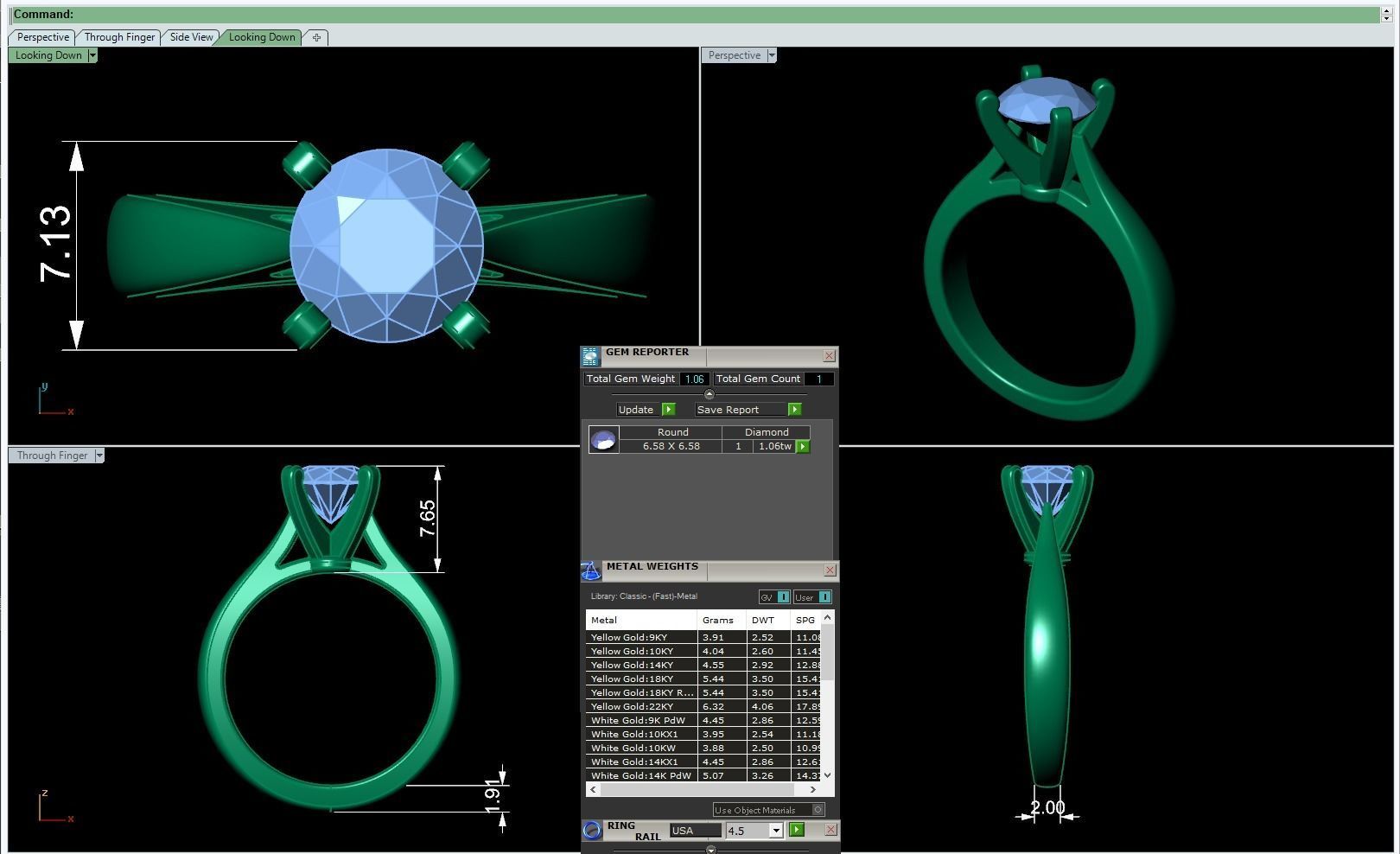 CAD-2133-Ring 3D print model_1