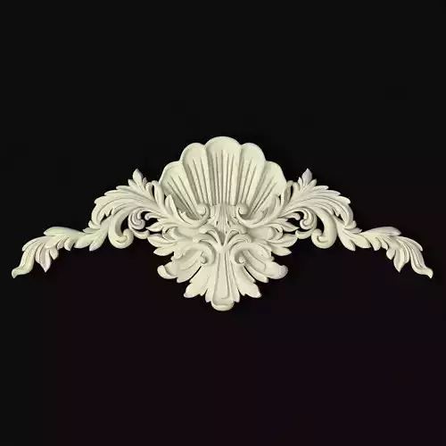 Central decor ornament for furniture